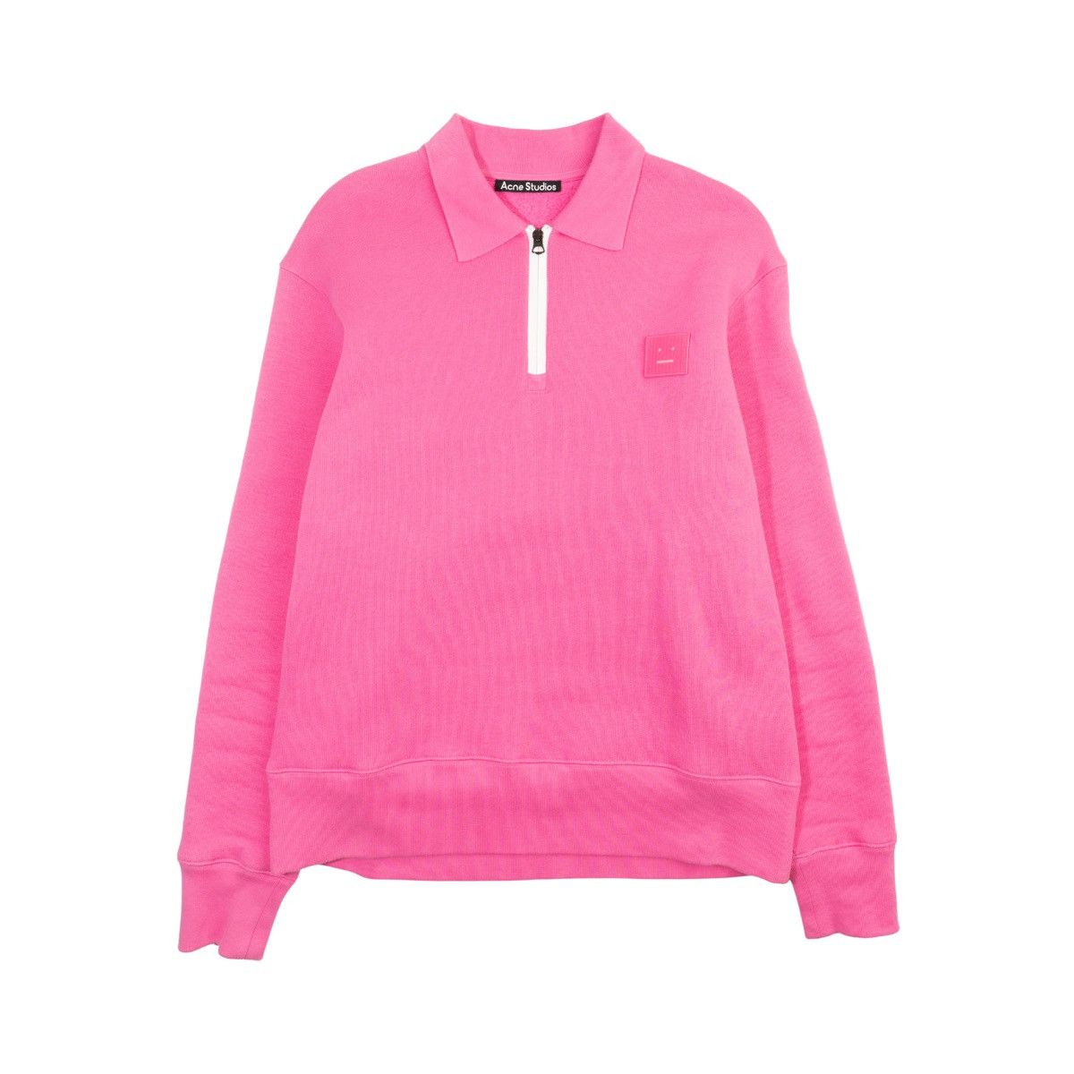 Acne Studios Acne Studios Quarter Zip Pink Sweater Size US M / EU 48-50 / 2 - 1 Thumbnail
