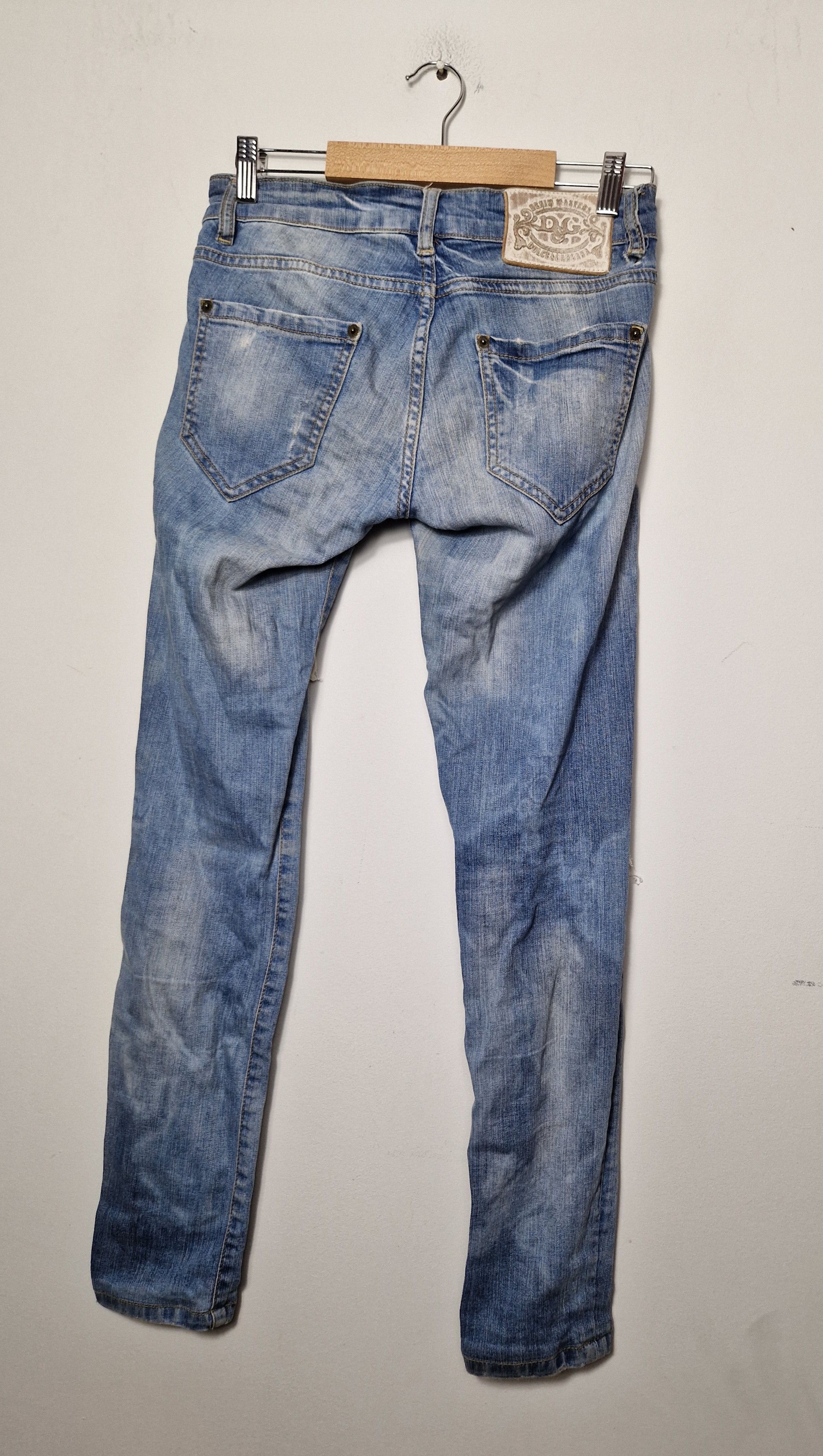 Dolce & Gabbana Dolce & Gabbana vintage denim distressed pants Size 25" / US 0 / IT 36 - 8 Thumbnail