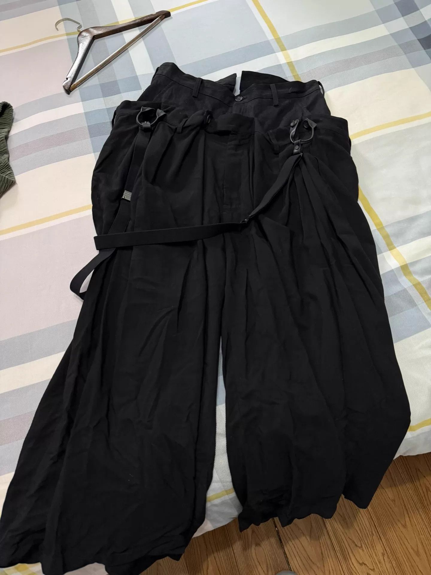 Yohji Yamamoto Yohji Yamamoto SS Suspender Pants Oversized Unisex 9New Size 26" / US 2 / IT 38 - 3 Thumbnail
