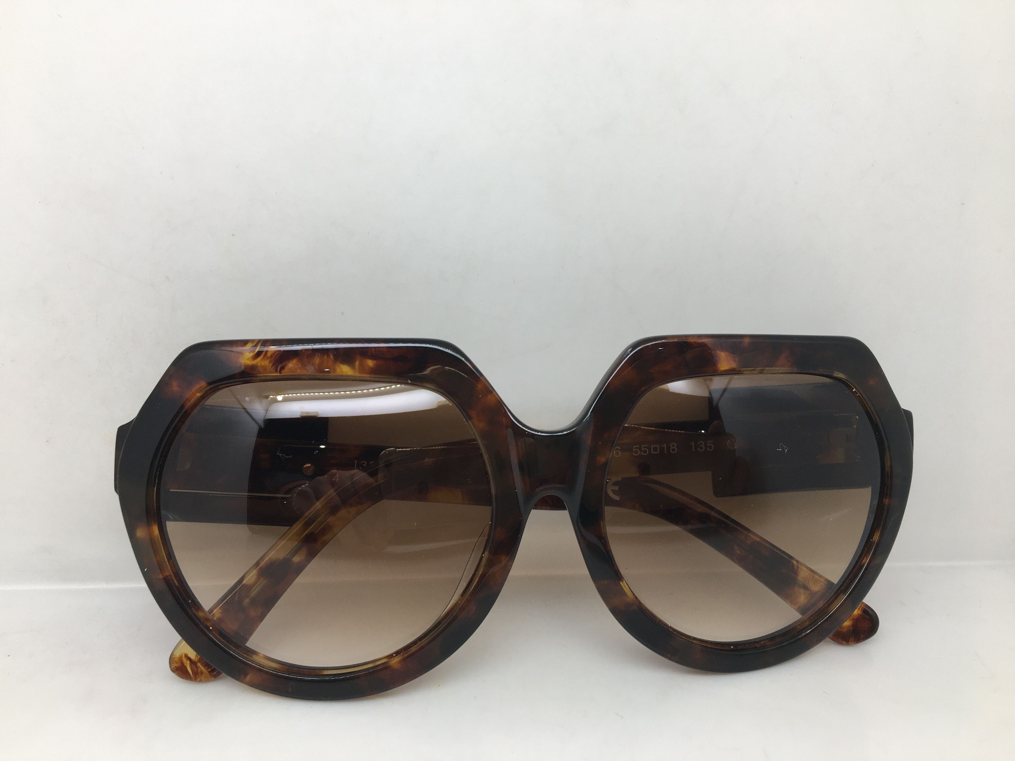 Other Handmade Roger Vivier Tortoise Sunglasses Frame Size ONE SIZE - 8 Thumbnail