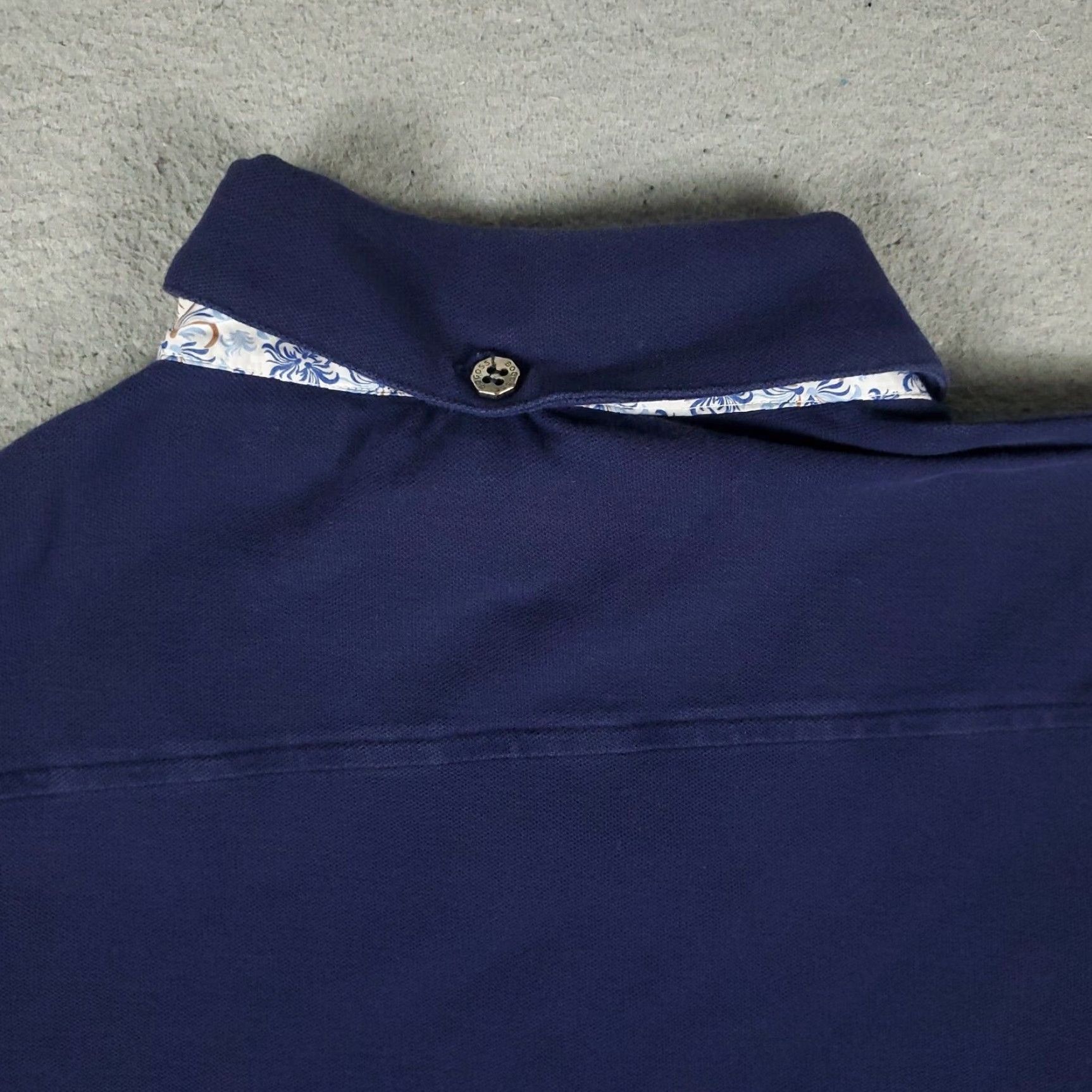 Vintage VINTAGE Bogosse Polo Shirt Mens Large 3 Blue Casual Short Sleeve Adult Polo Apparel Men Blue 90s American Preppy Sports Mens Size US S / EU 44-46 / 1 - 4 Thumbnail