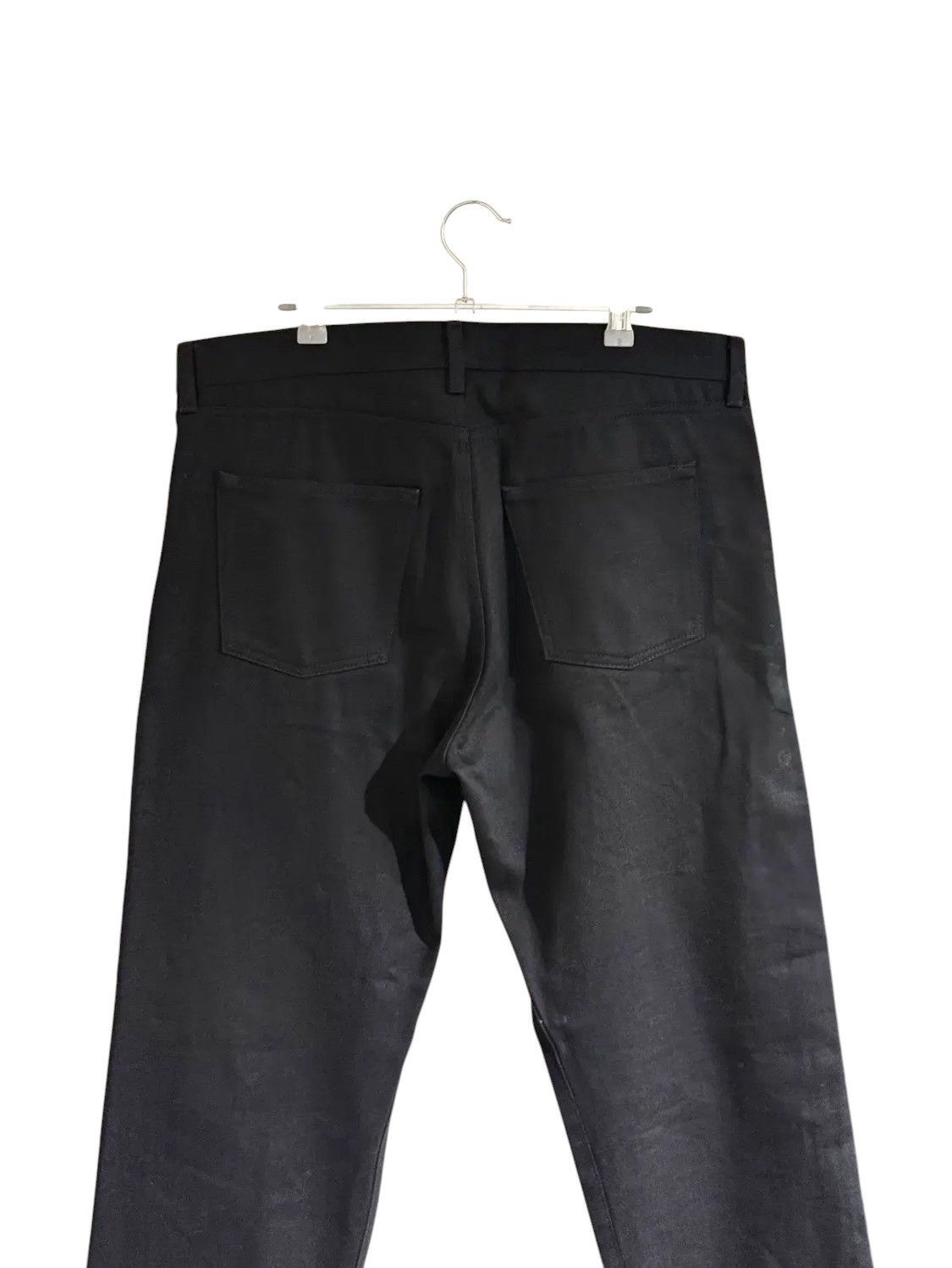 Saint Laurent Paris Saint Laurent Black Straight Denim Jeans Size US 33 - 6 Thumbnail