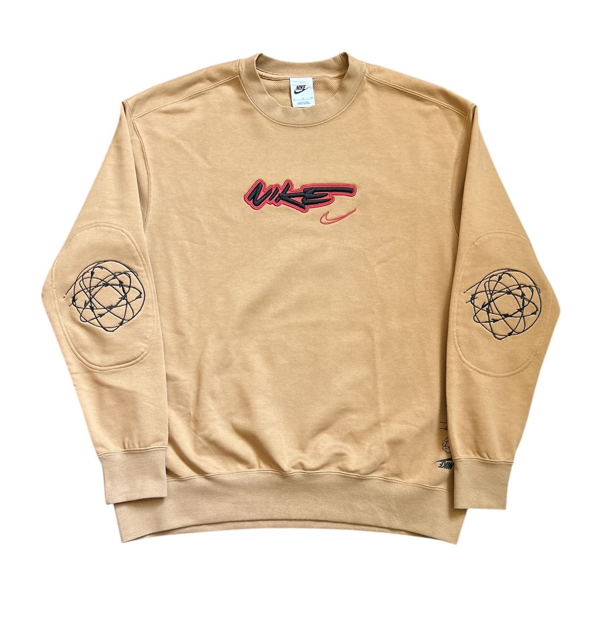 Nike x Futura Paris Olympics Series Brown Crewneck Size: S