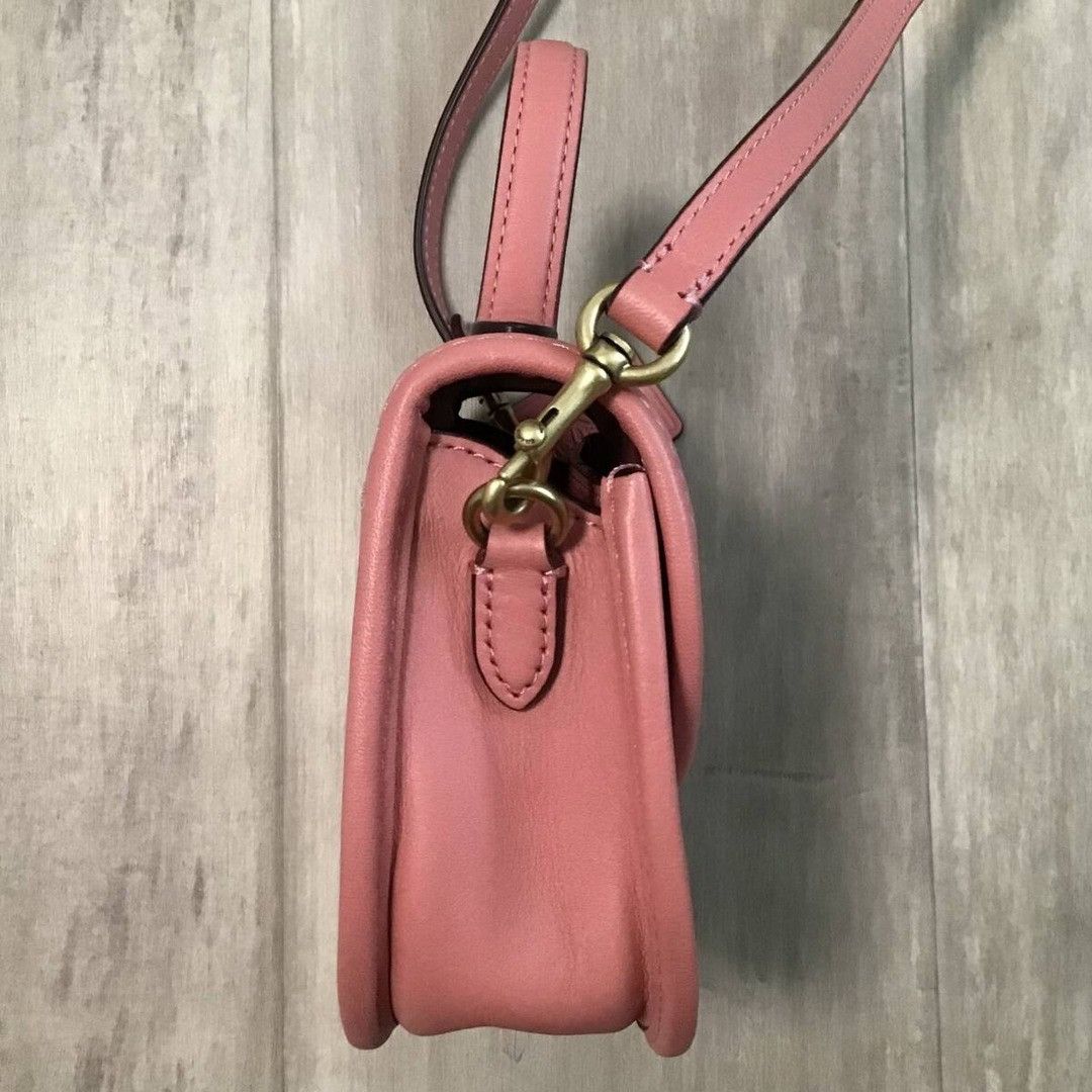 Bape × Coach BAPE × COACH MINI TOP HANDLE SADDLE BAG PINK a bathing ape Size ONE SIZE - 5 Thumbnail