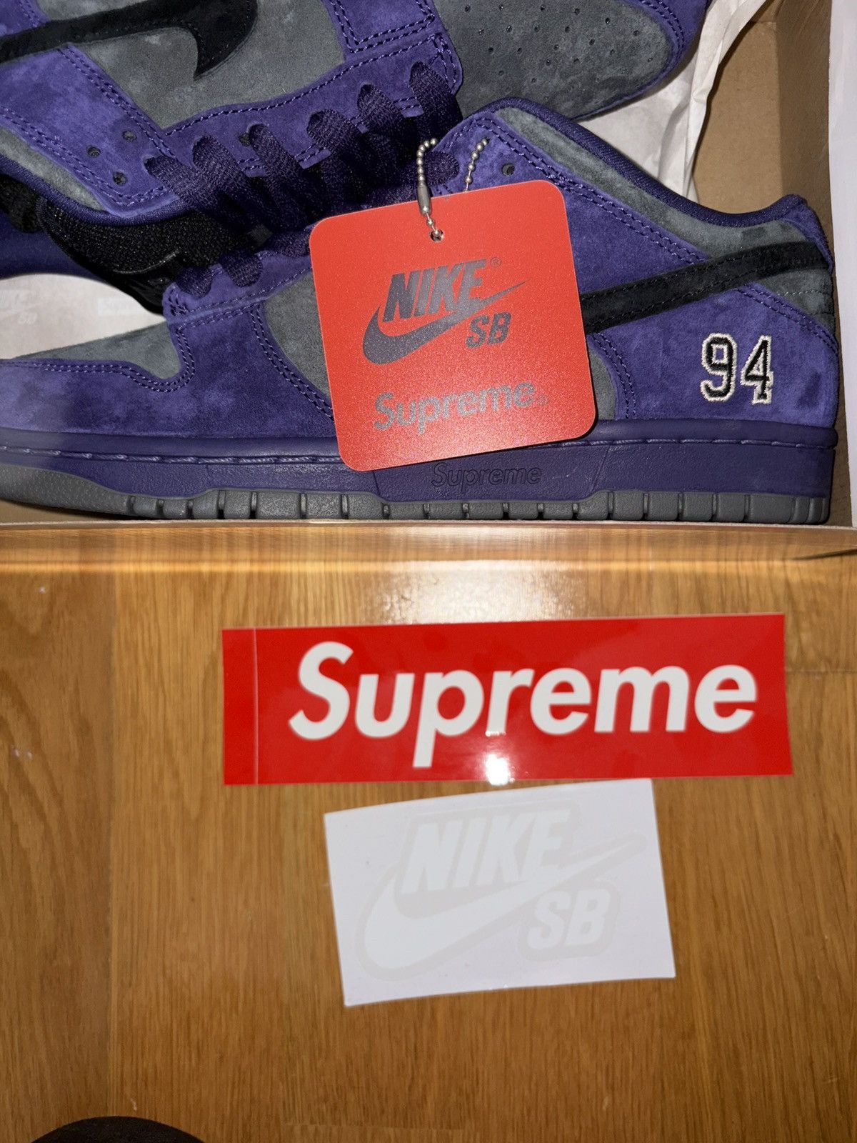 Nike × Supreme Supreme Dunk low EU colorway Size US 8 / EU 41 - 8 Thumbnail