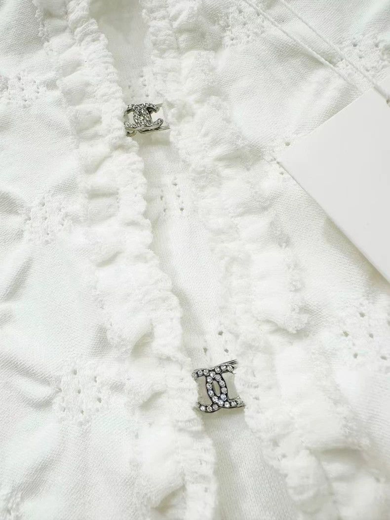 Chanel Chanel 24p double C diamond buckle wrinkled jacket Size XXS / US 00 / IT 34 - 6 Thumbnail
