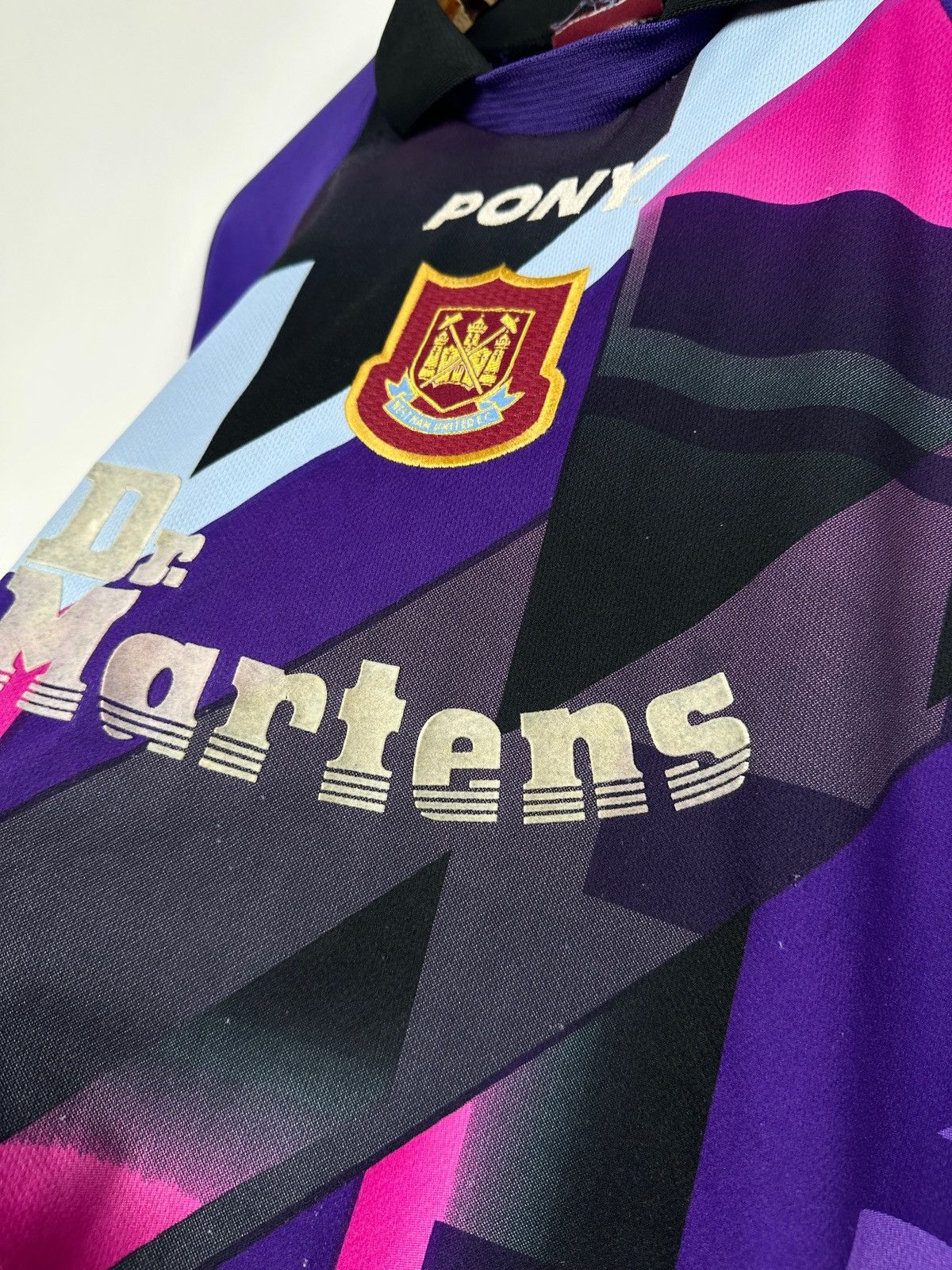 PONY 1997/99 Pony West Ham United Vintage Goalkeeper Rare Jersey Size US L / EU 52-54 / 3 - 24 Thumbnail