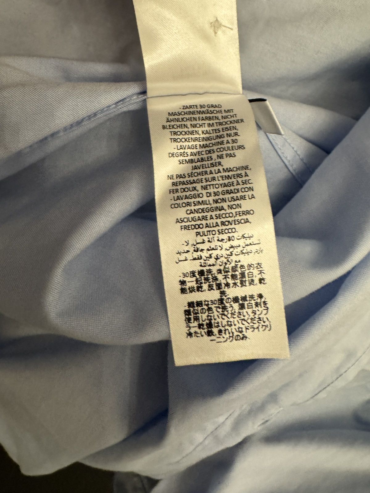 JW Anderson JW ANDERSON Durer Feet Shirt In Blue size 48 Size US M / EU 48-50 / 2 - 14 Thumbnail