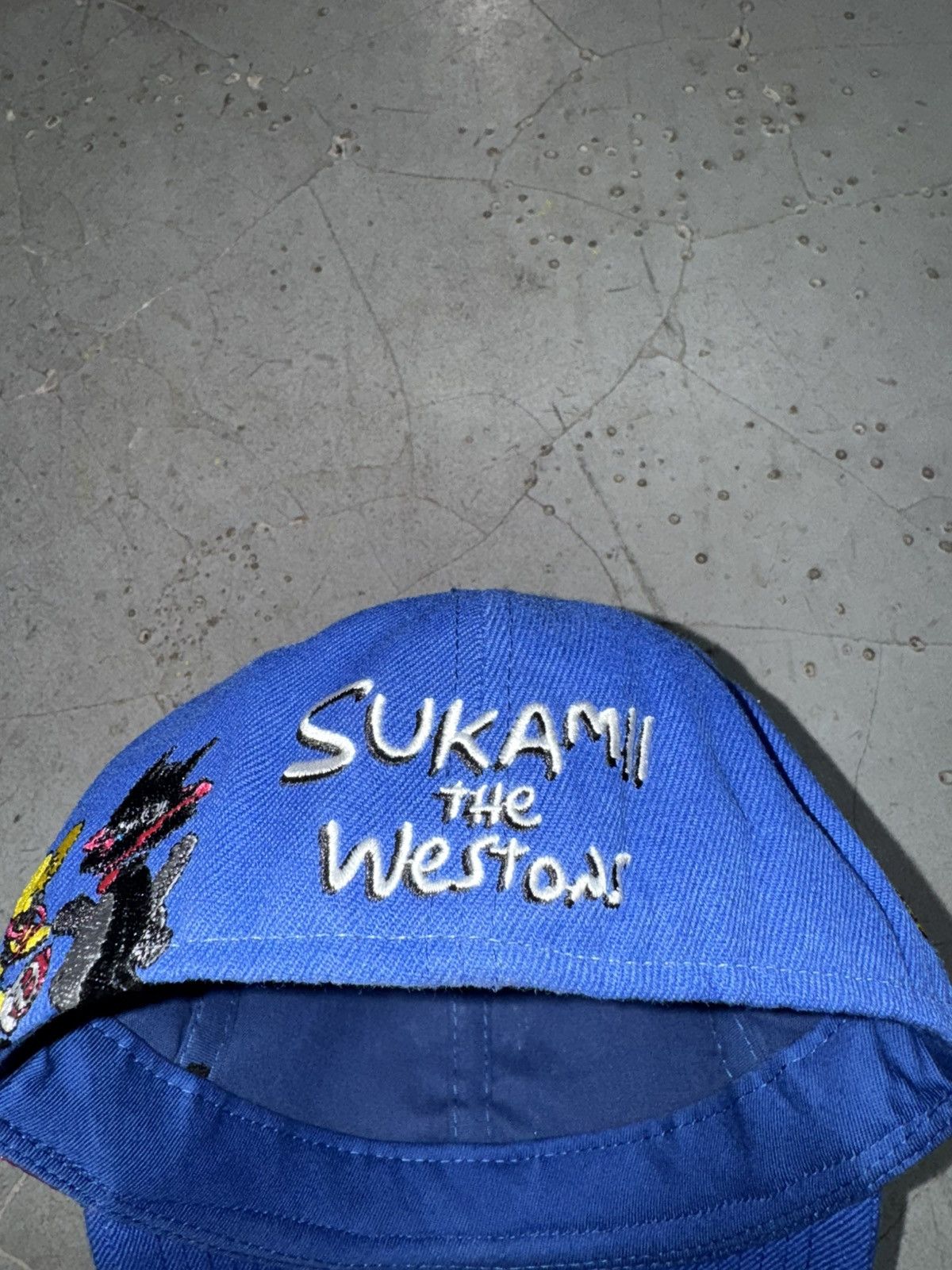 Sukamii NY Yankees Sukamii x The Westons (Simpsons) Fitted Hat Size ONE SIZE - 11 Thumbnail