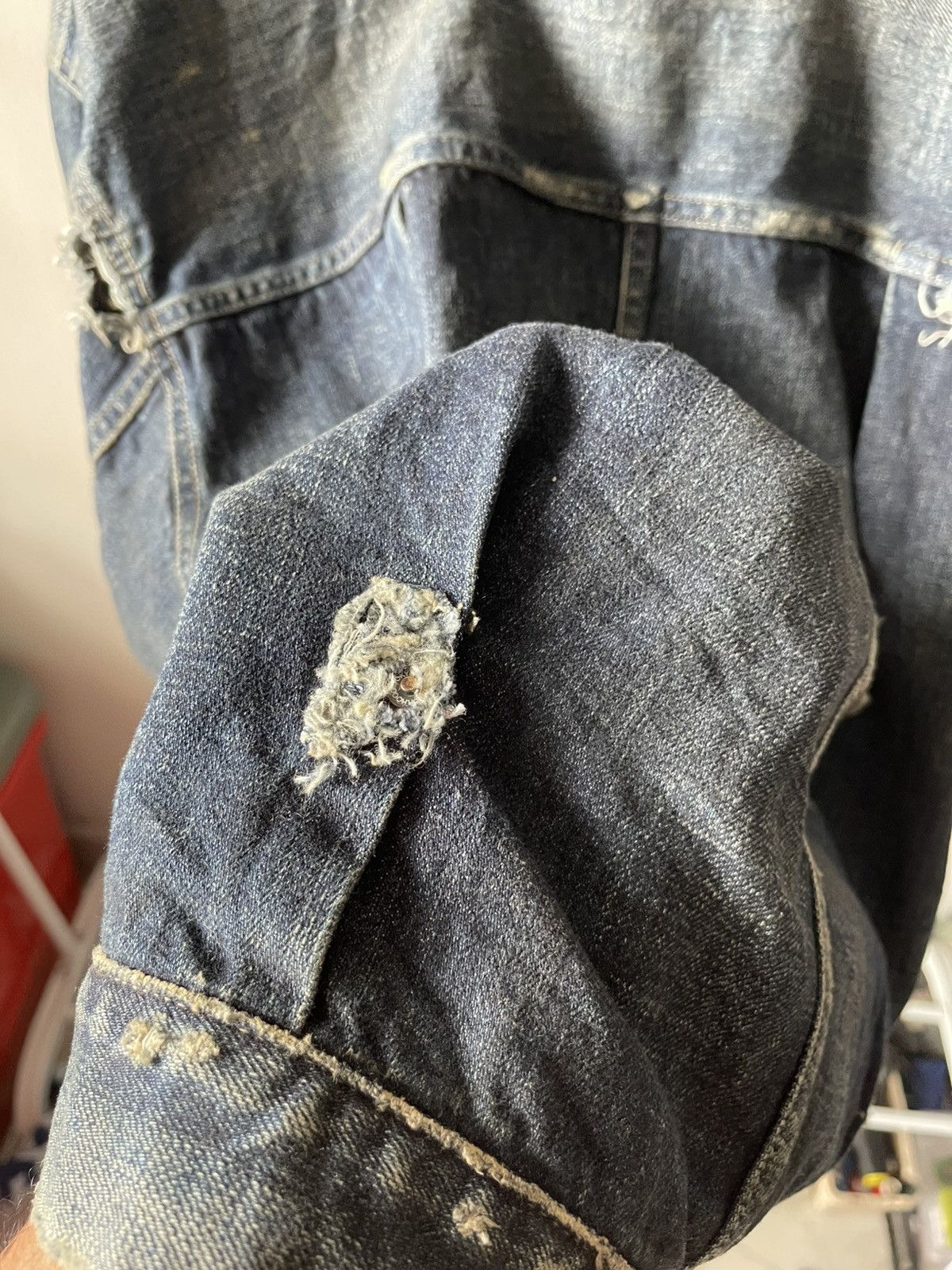 Neighborhood Sample Neighborhood Savage Type-1 Denim Jacket C1 Size US XL / EU 56 / 4 - 13 Thumbnail