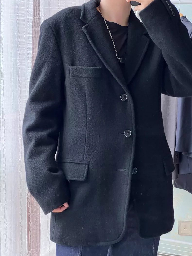 Yohji Yamamoto Yohji Yamamoto size 3 Wool blazer 2504-Nextarrow Size 36R - 1 Thumbnail