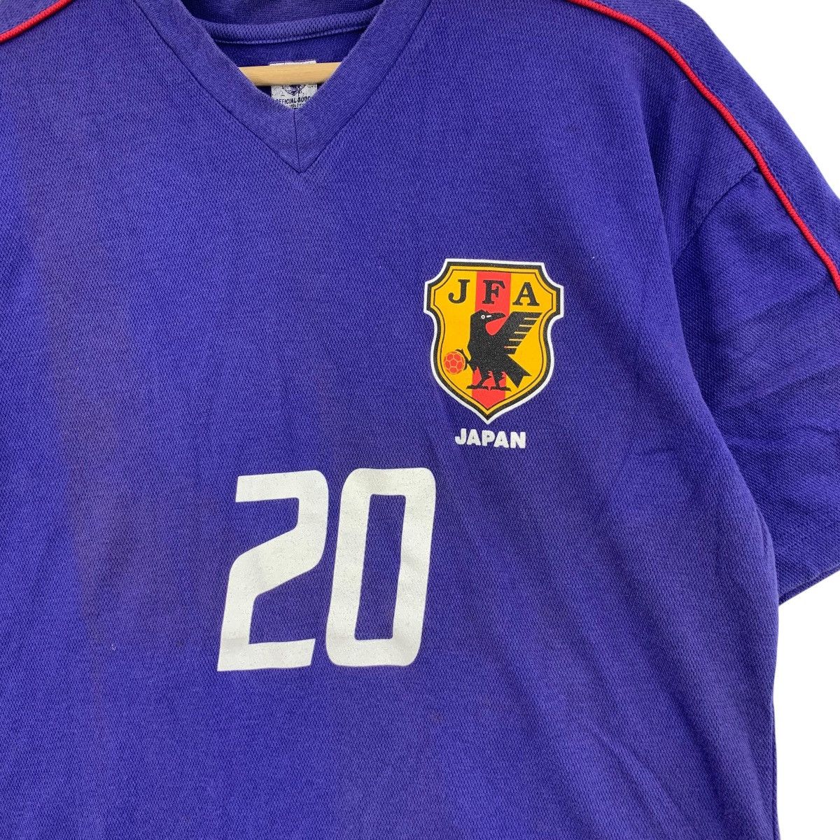 Vintage JFA JAPAN FOOTBALL Yoshito Okubo 2003 Season Tee Shirt Top Size US M / EU 48-50 / 2 - 4 Thumbnail