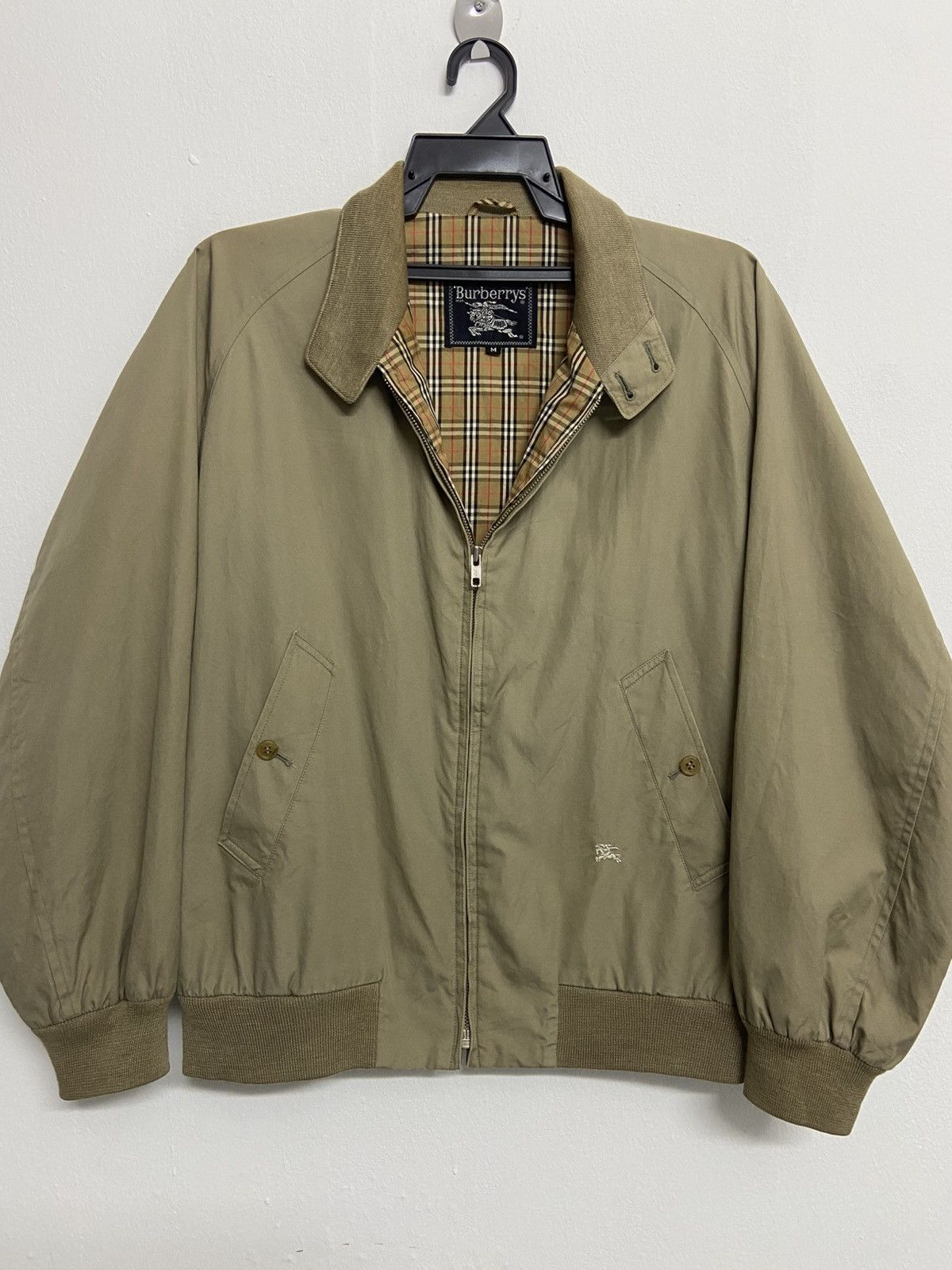 Burberry Burberrys Embroidery Logo Lined Bomber jacket Size US M / EU 48-50 / 2 - 1 Thumbnail