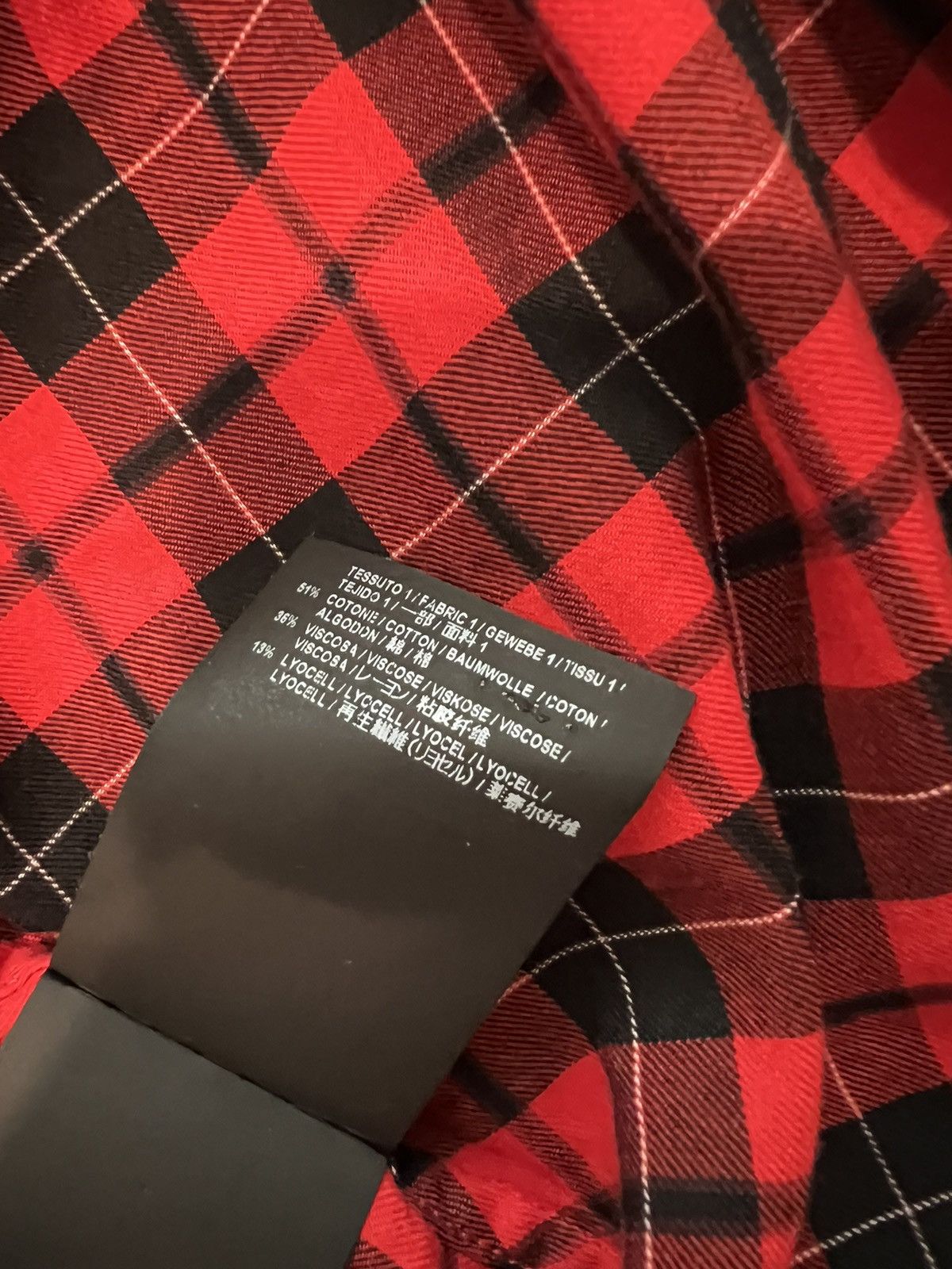 Balenciaga Balenciaga Flannel Back Logo Shirt Size XS / US 0-2 / IT 36-38 - 5 Thumbnail