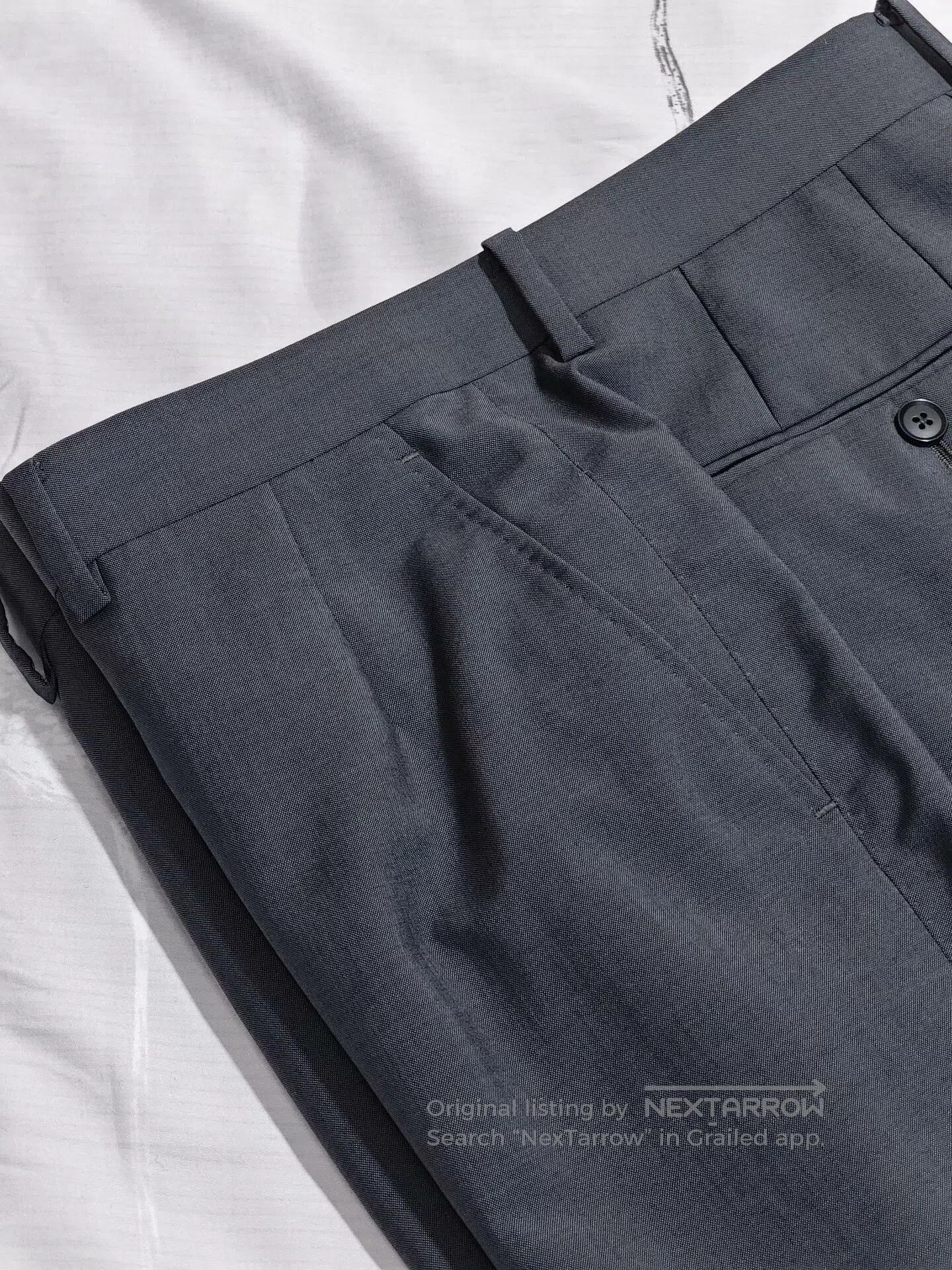 Holland & Sherry Custom Holland Sherry Wool Trousers. Size US 34 / EU 50 - 2 Thumbnail