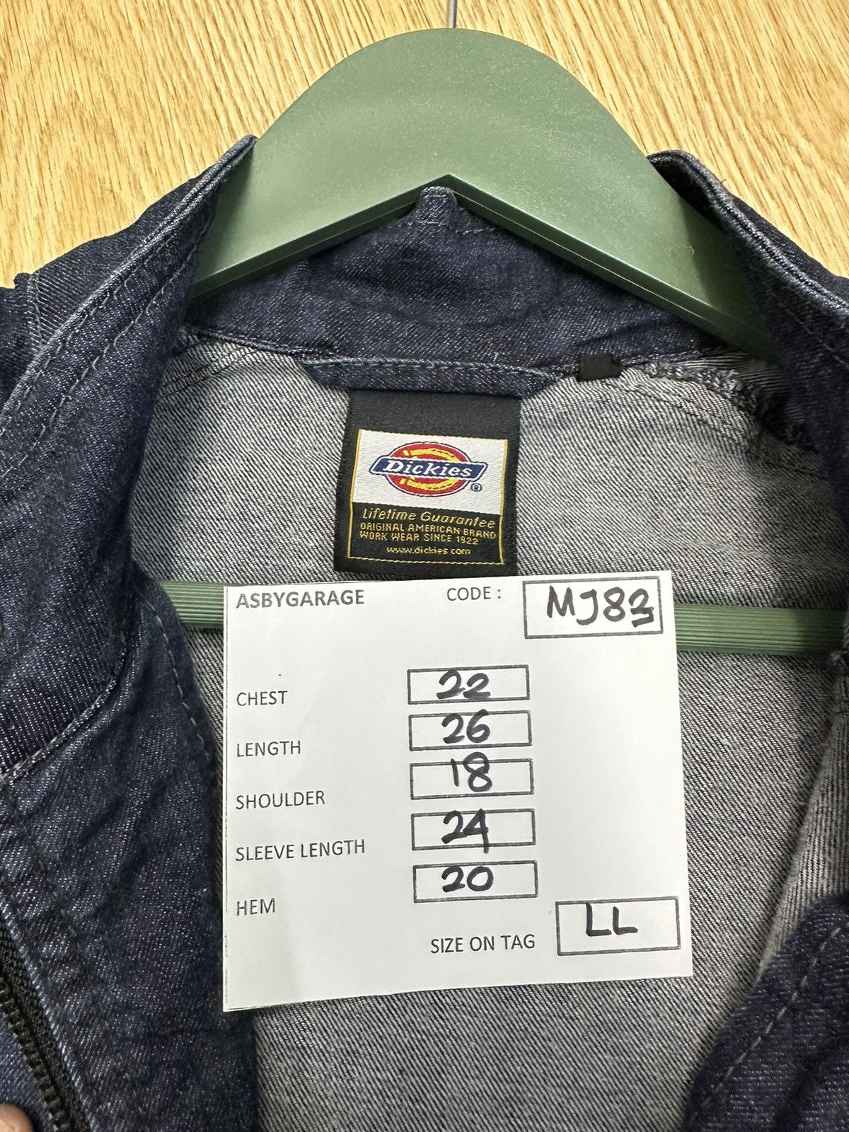 Dickies Dickies Distressed Denim Jacket MJ83 Size US M / EU 48-50 / 2 - 15 Thumbnail