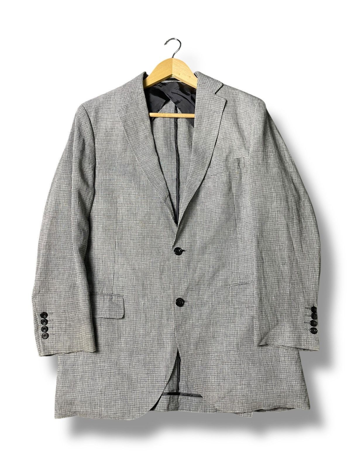Burberry × Designer × Vintage VINTAGE BURBERRY CASUAL BLAZER (87) Size US L / EU 52-54 / 3 - 1 Thumbnail