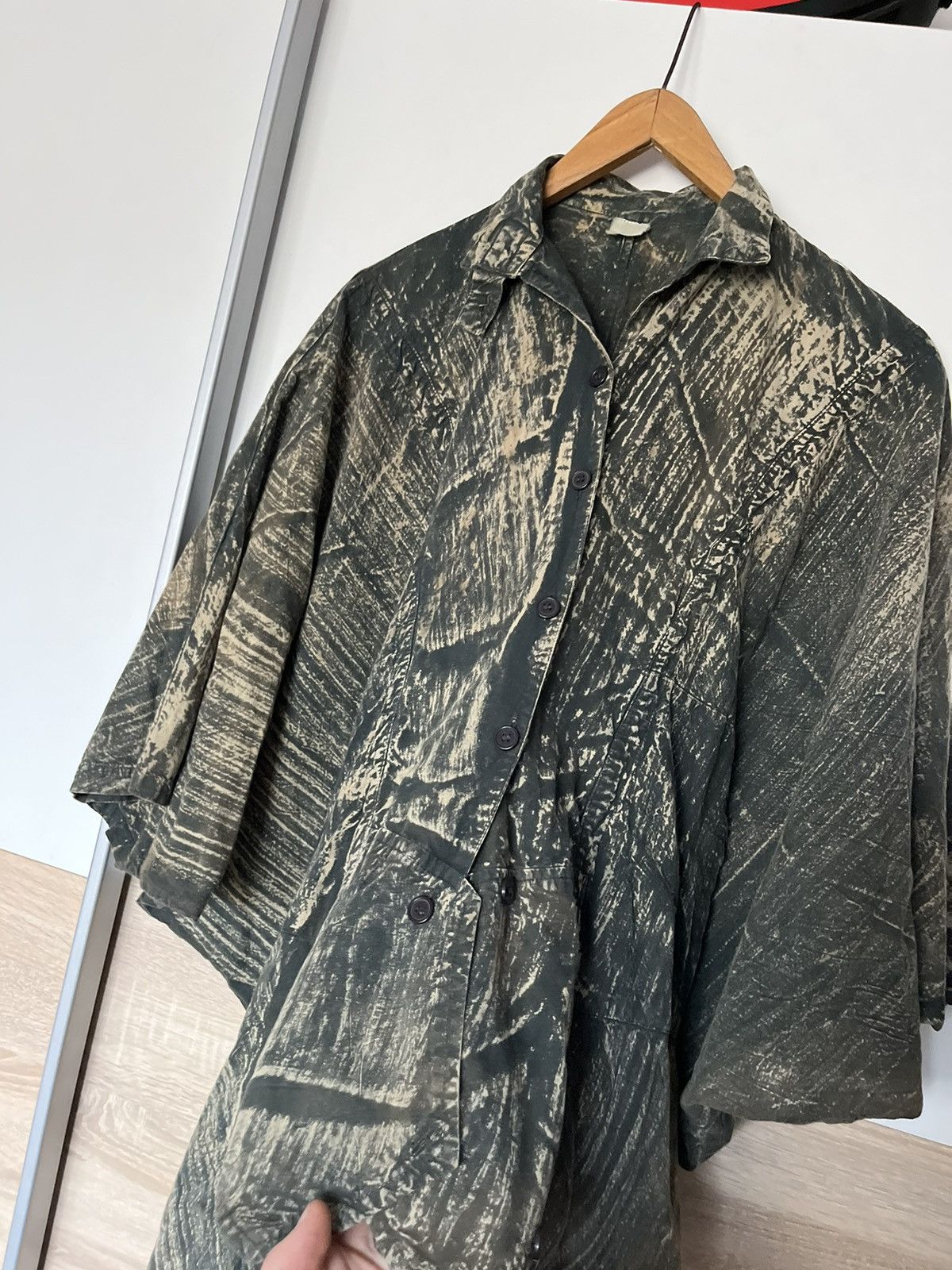 Vintage Vintage 90’s Archival Clothing Vampire Shirt Military Opium Size US L / EU 52-54 / 3 - 8 Thumbnail