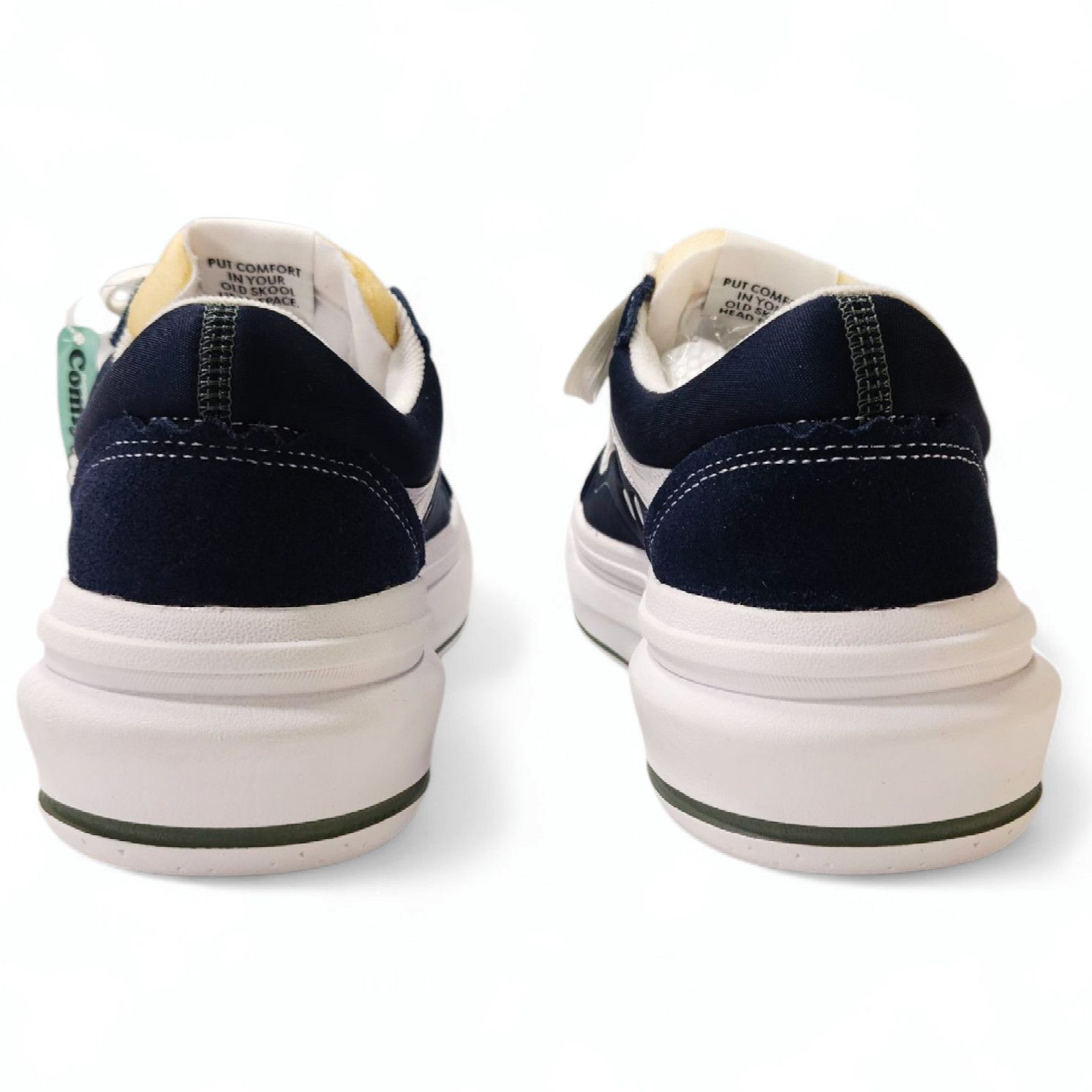 Vans EUC Vans Old Skool Dress Blues Sneakers Platform Sz. 8M/9.5W Size US 8 / EU 41 - 6 Thumbnail