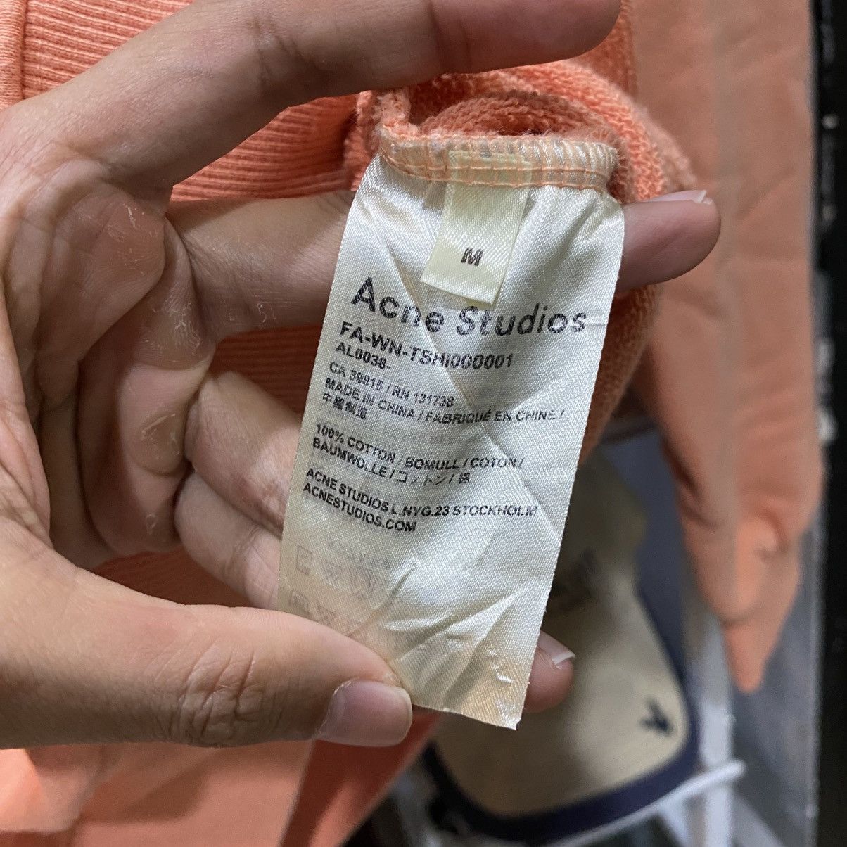 Acne Studios Acne Studios face logo sweatshirt Size US M / EU 48-50 / 2 - 11 Thumbnail