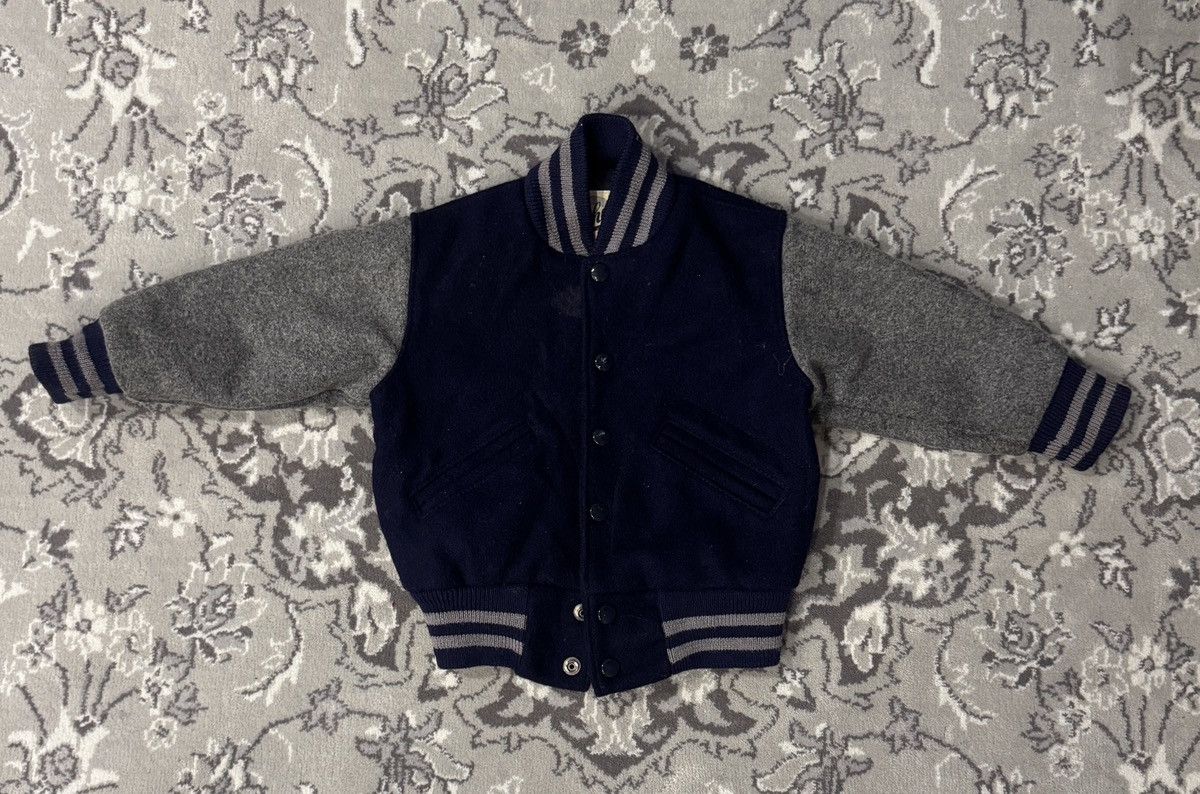 Dehen 1920 Dehen - Wool Varsity Jacket Kids - Size 4 Size US XXS / EU 40 - 2 Thumbnail
