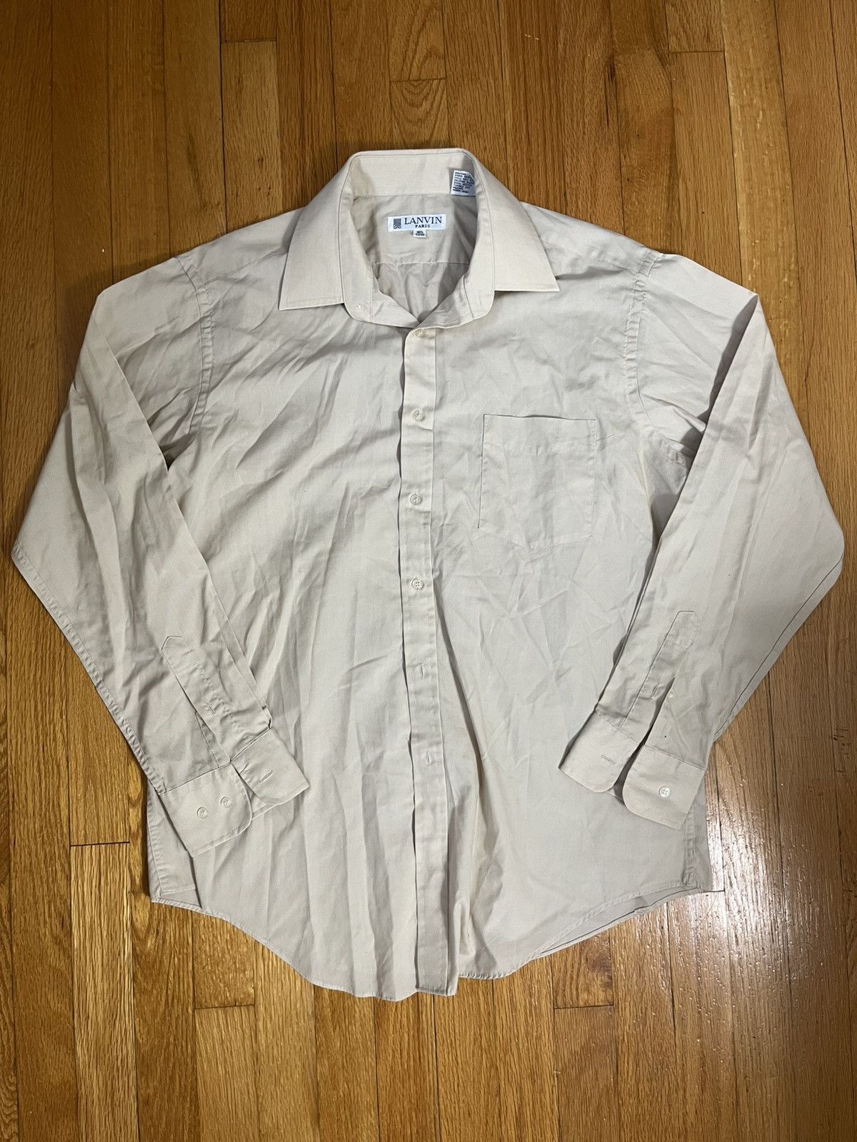 Lanvin Lanvin Paris Button Down Shirt Size US L / EU 52-54 / 3 - 1 Thumbnail