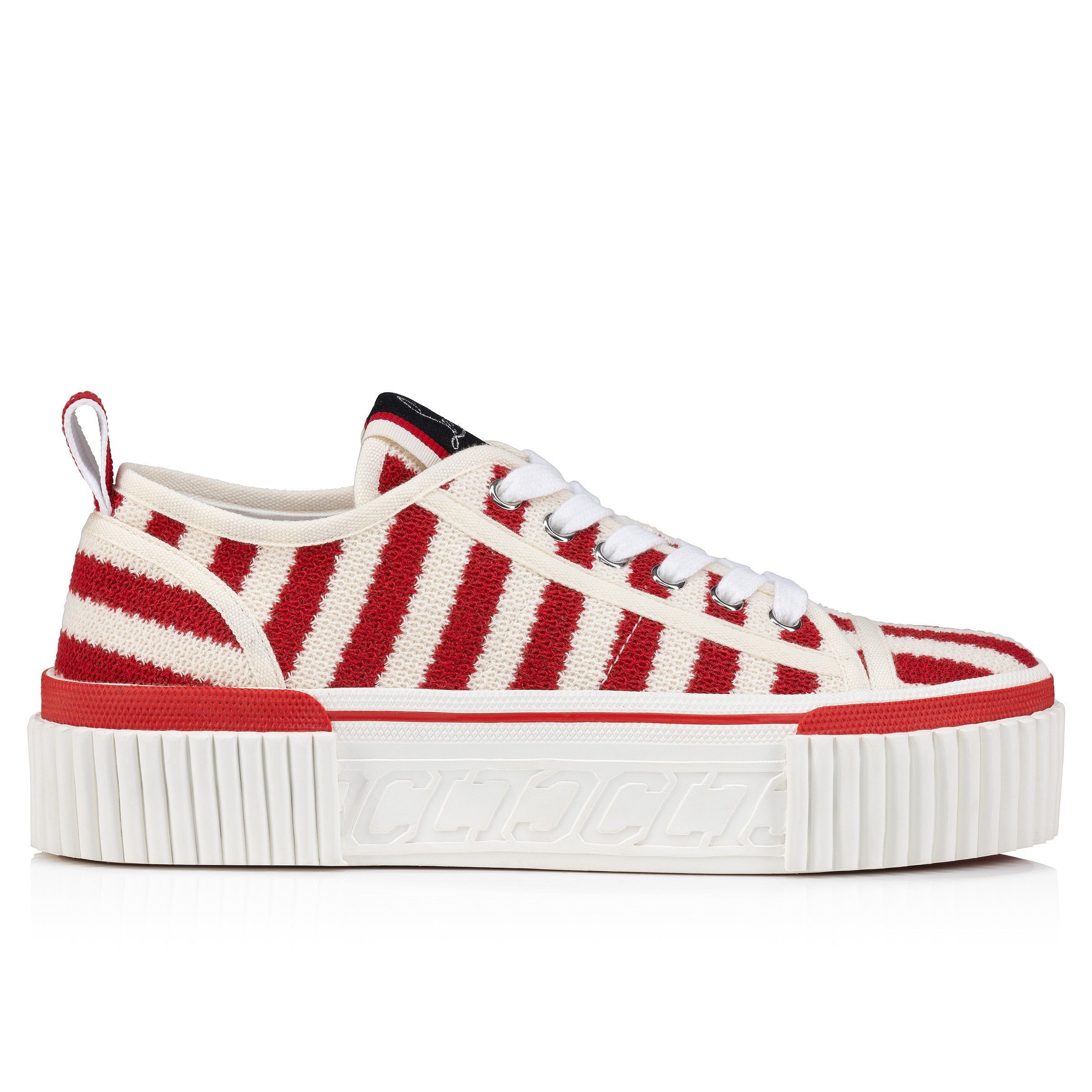 Christian Louboutin o1bcso1str0825 Pedro Junior Flat in White Size US 11 / EU 44 - 2 Thumbnail