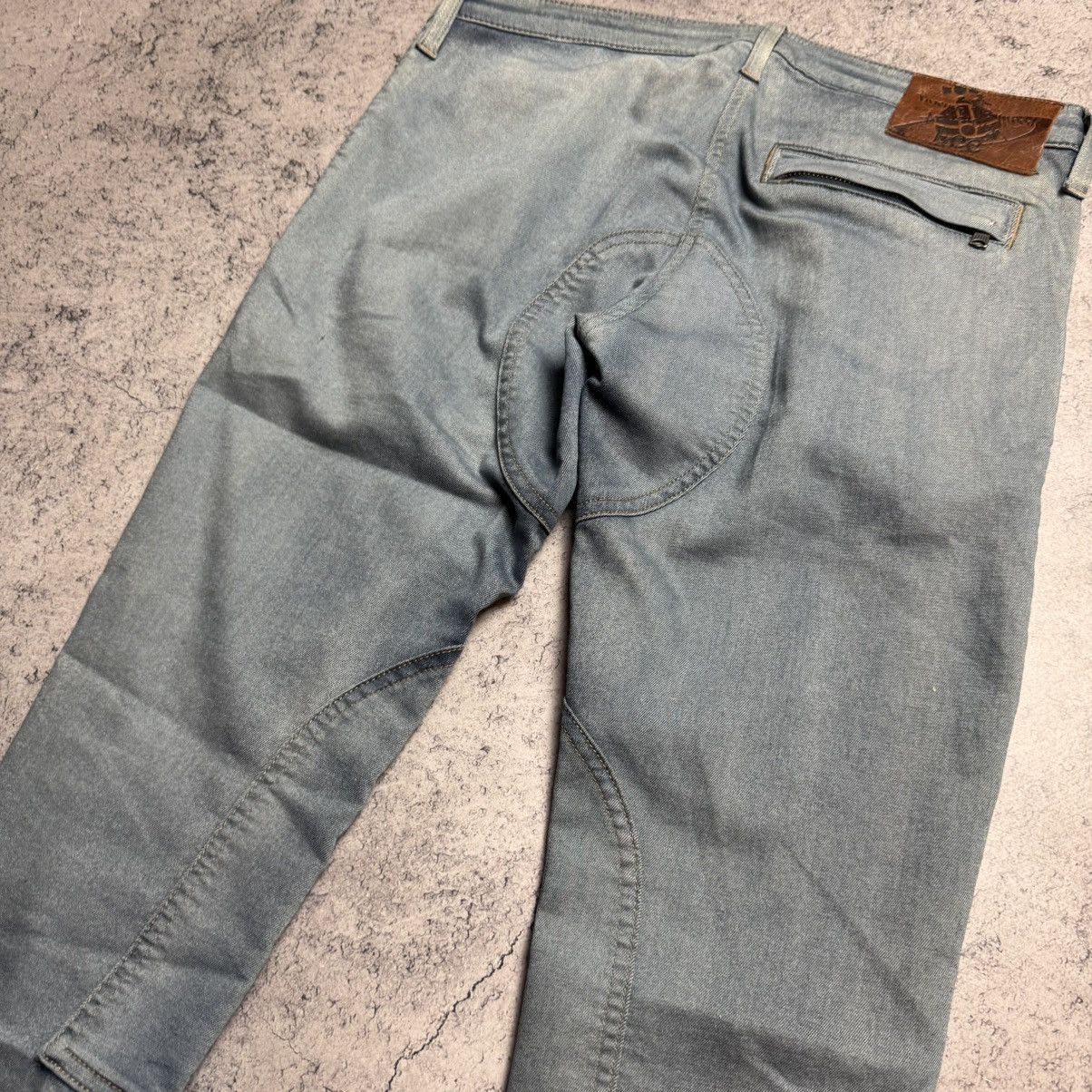Lee × Vivienne Westwood NEW Vivienne Westwood X Lee Horse Riding Jeans Size US 31 - 6 Thumbnail