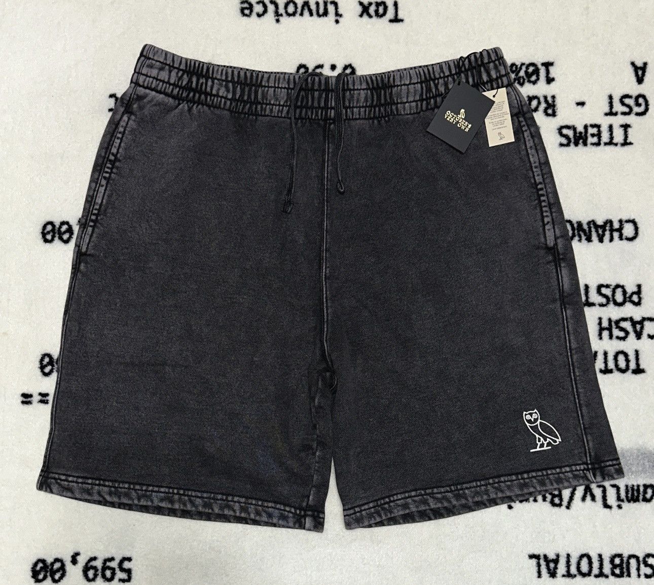 OVO Muskoka Garment Dyed Shorts Black