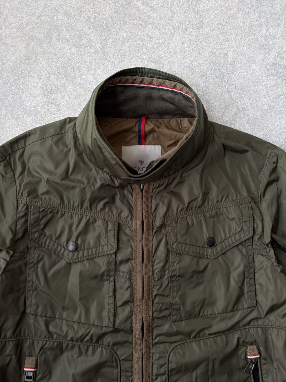 Moncler Moncler Jabes Giubbotto Military Field Windbreaker Jacket L Size US L / EU 52-54 / 3 - 10 Thumbnail