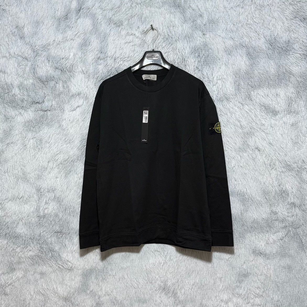 Stone Island Stone Island Black Crewneck Designer Size US M / EU 48-50 / 2 - 1 Thumbnail