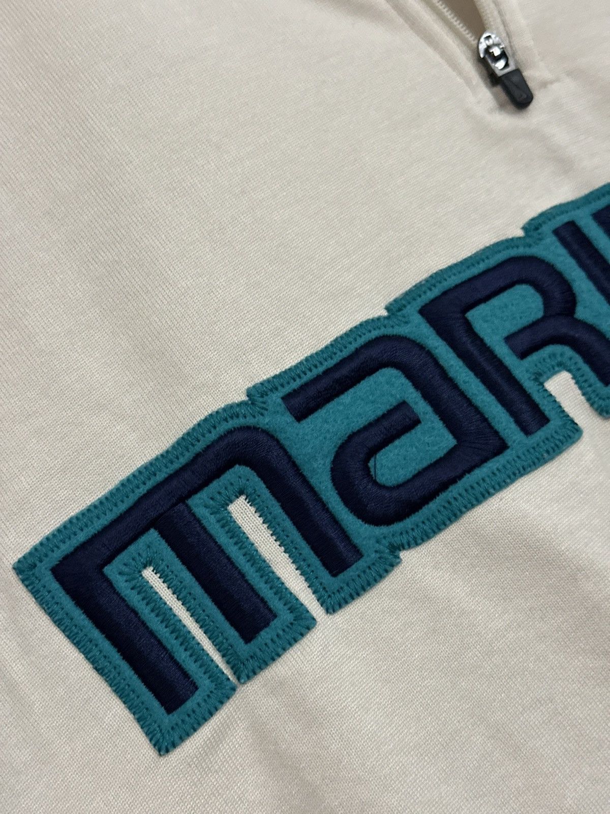 MLB × Nike × Vintage Vintage Y2K Nike Team Seattle Mariners 1/4 Alternate Jersey Size US XL / EU 56 / 4 - 6 Thumbnail