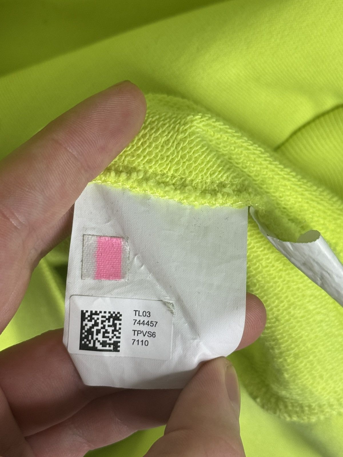 Balenciaga ✅Balenciaga Soccer Paris neon zip hoodie Sample Size US L / EU 52-54 / 3 - 7 Thumbnail