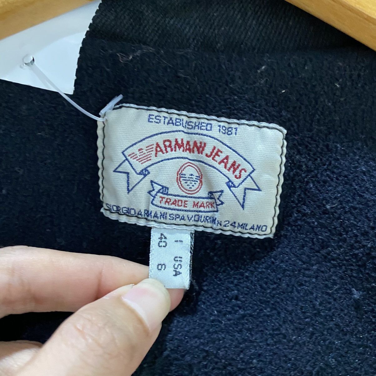 Giorgio Armani Vintage Giorgio Armani Jeans Denim Jacket Sherpa size XS Size US XS / EU 42 / 0 - 12 Thumbnail