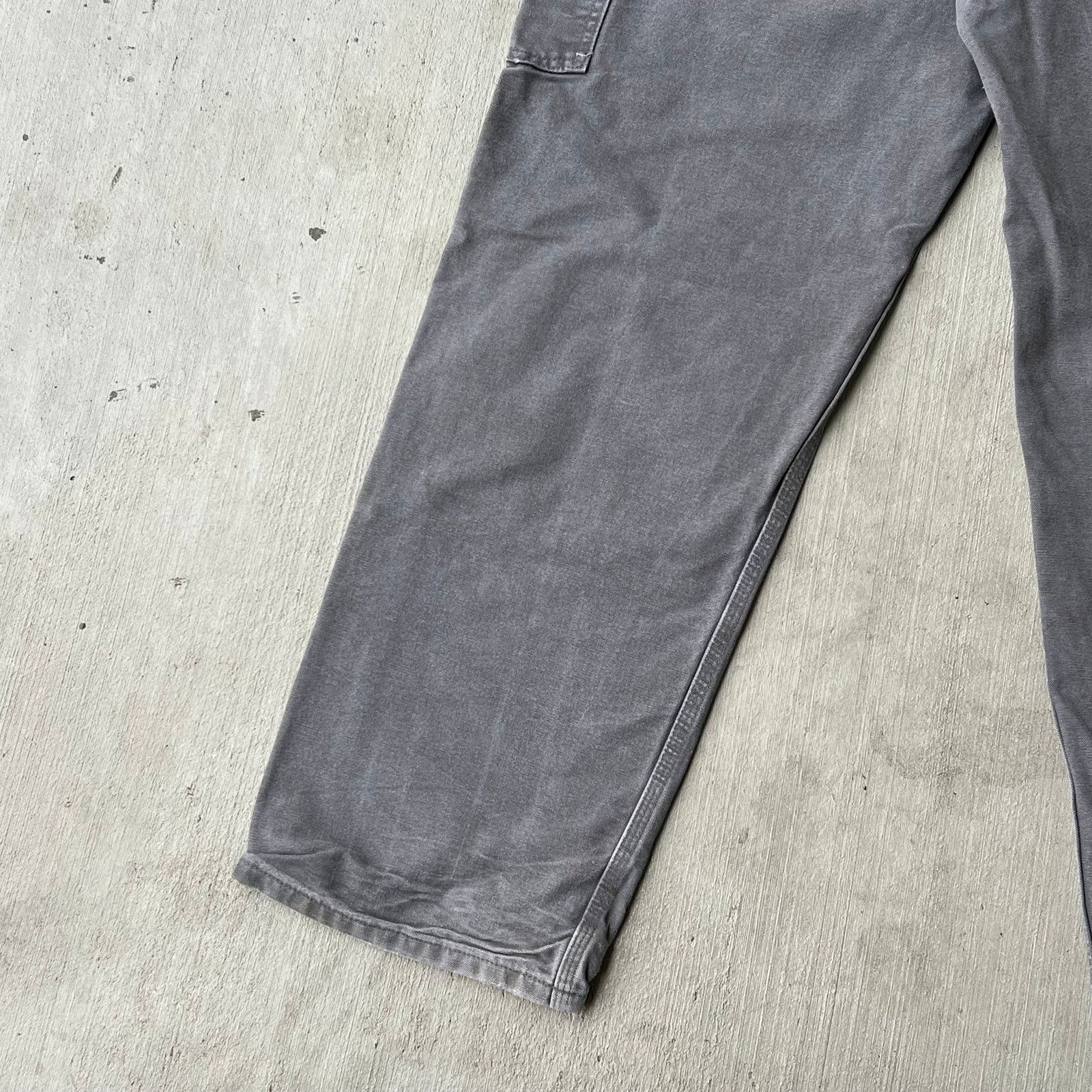 Carhartt × Vintage Carhartt gray double knee work wear carpenter pants Size US 34 / EU 50 - 11 Thumbnail
