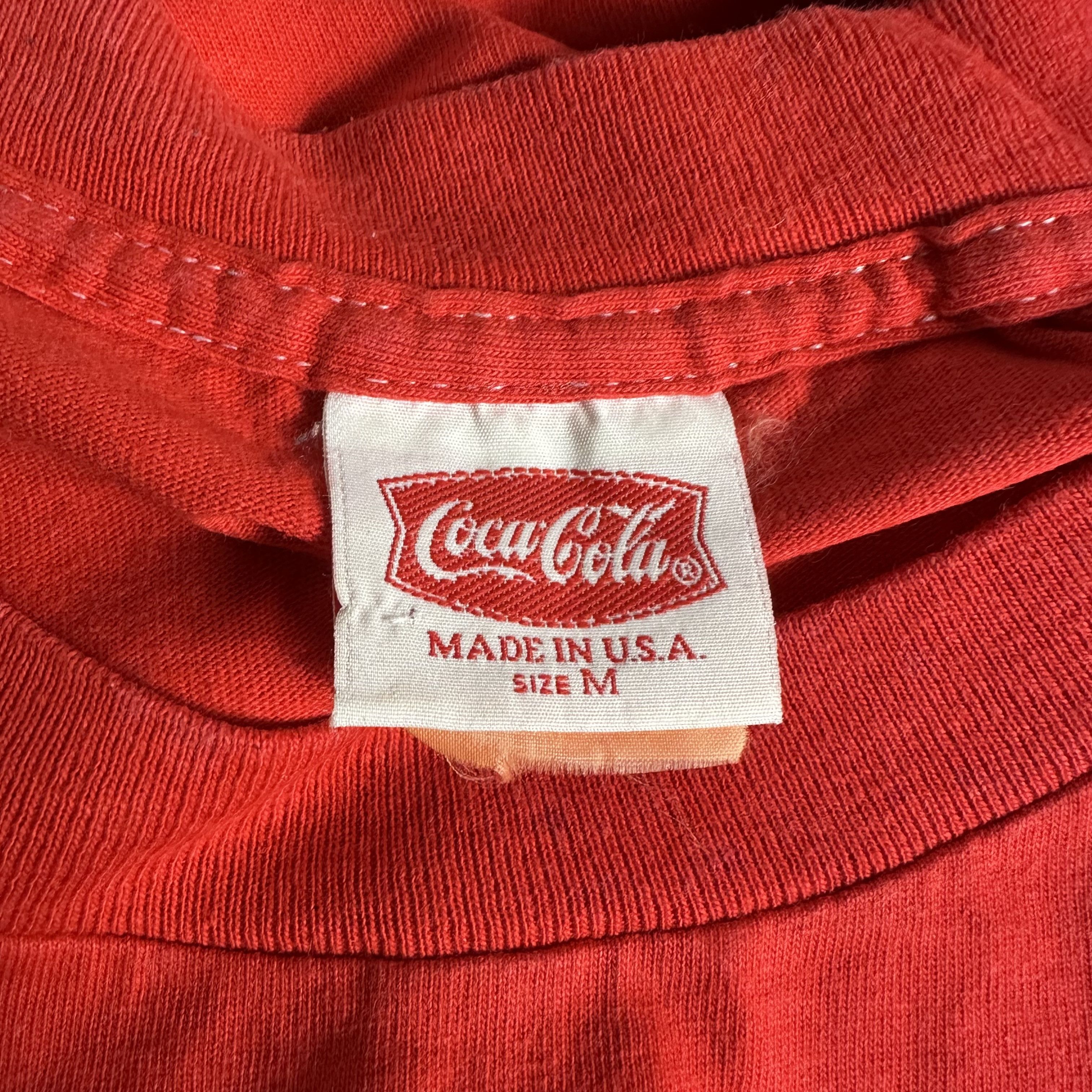 Coca Cola 🔥RARE🔥Vintage Coca Cola Coke OVP T-shirt Single Stich Size US M / EU 48-50 / 2 - 6 Thumbnail