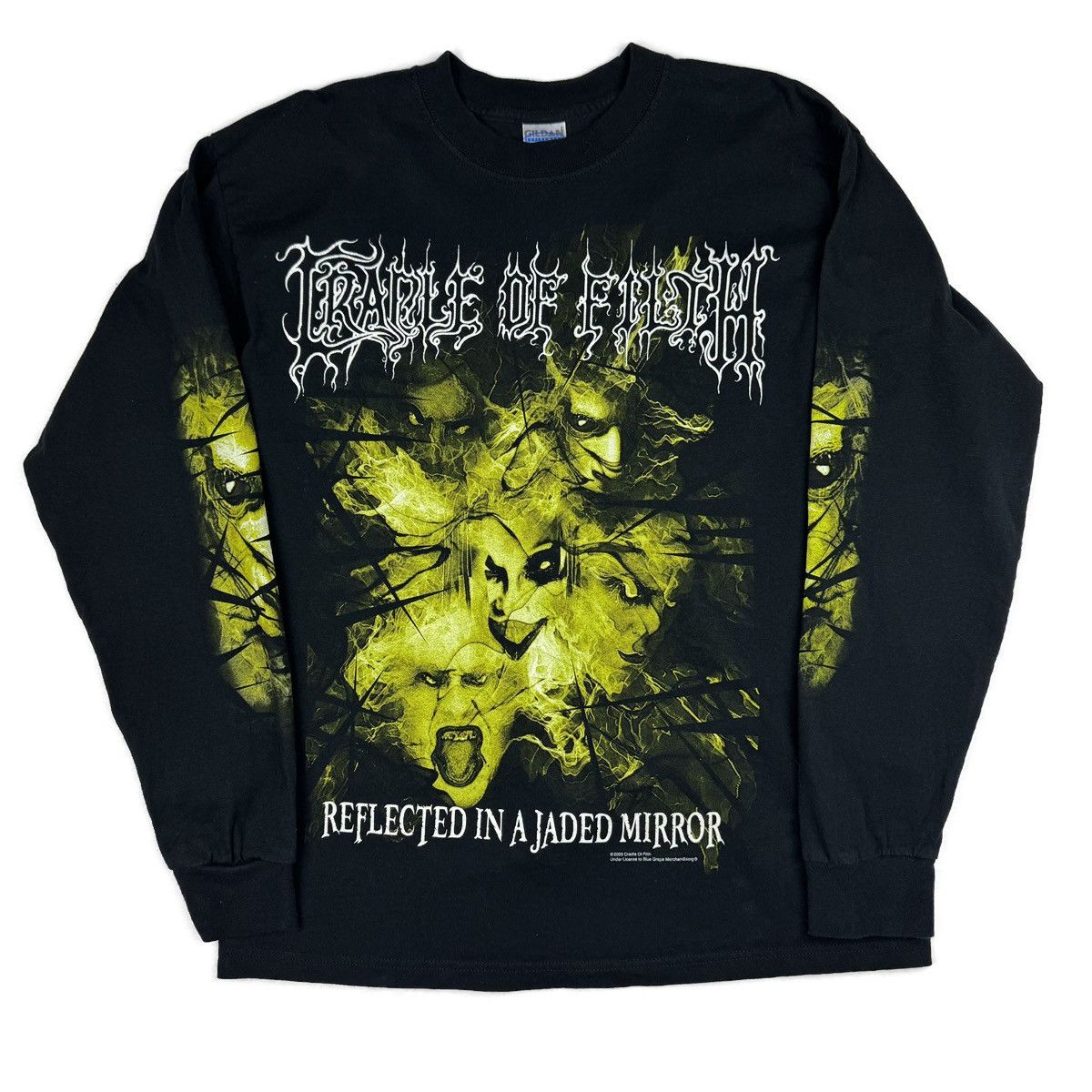 Band Tees × Vintage Vintage 2003 Cradle of Filth long sleeve t 