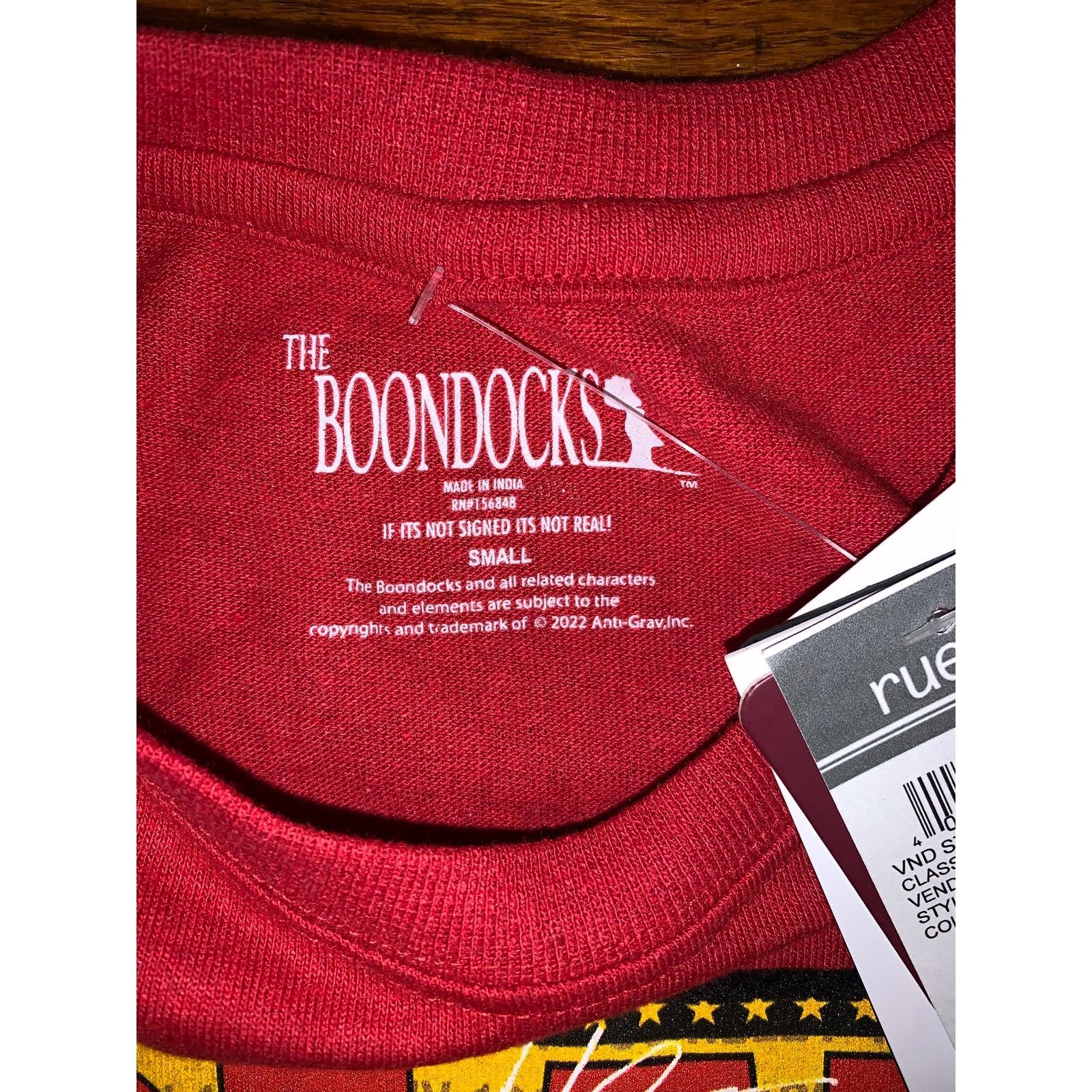 Other × rue21 Boondocks Riley Freeman T Shirt Small Red NWT Adult Swim Size US S / EU 44-46 / 1 - 6 Thumbnail