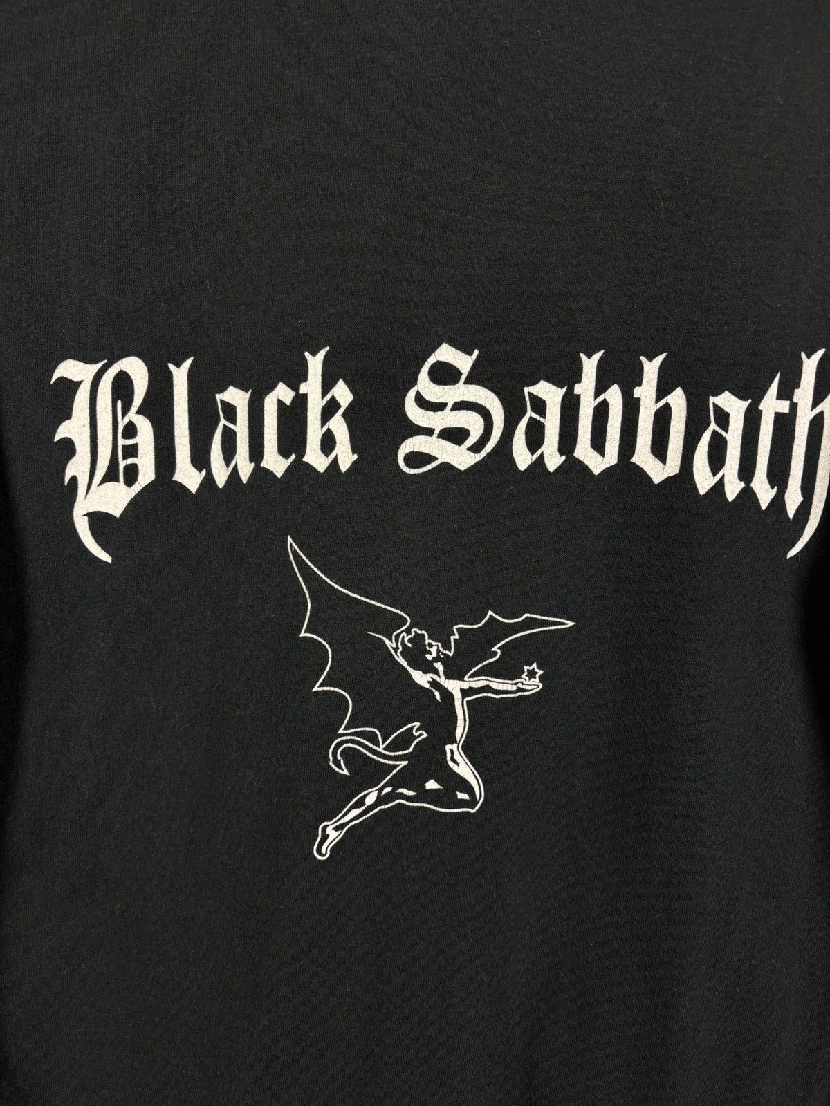 Band Tees 00s Black Sabbath Ozzy 2004 Devil Logo T-Shirt Black M Size US M / EU 48-50 / 2 - 6 Thumbnail