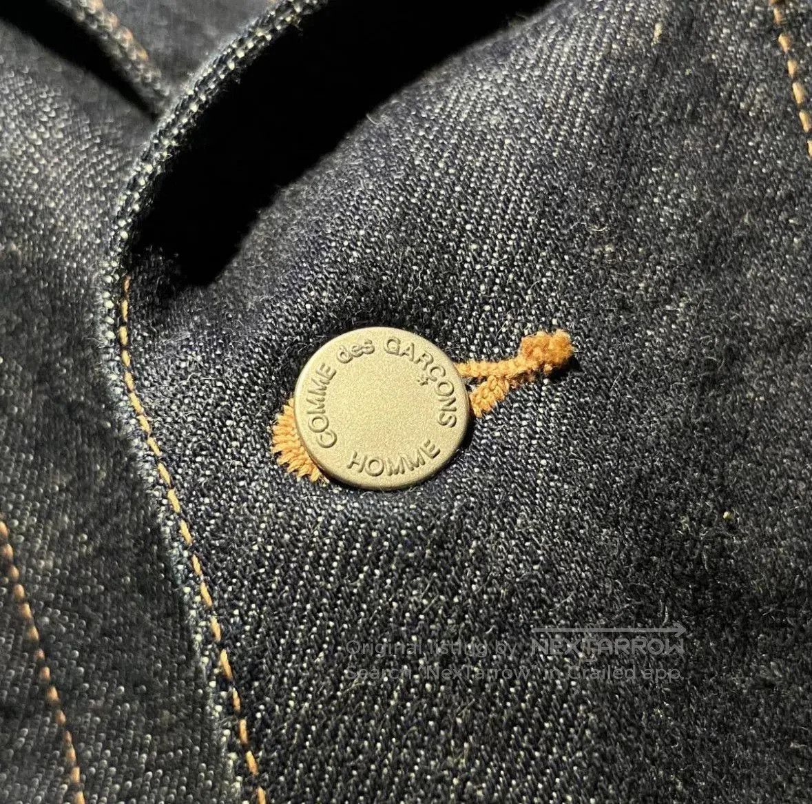 Comme des Garcons COMME des GARCONS HOMME Denim Jacket. Size US S / EU 44-46 / 1 - 5 Thumbnail