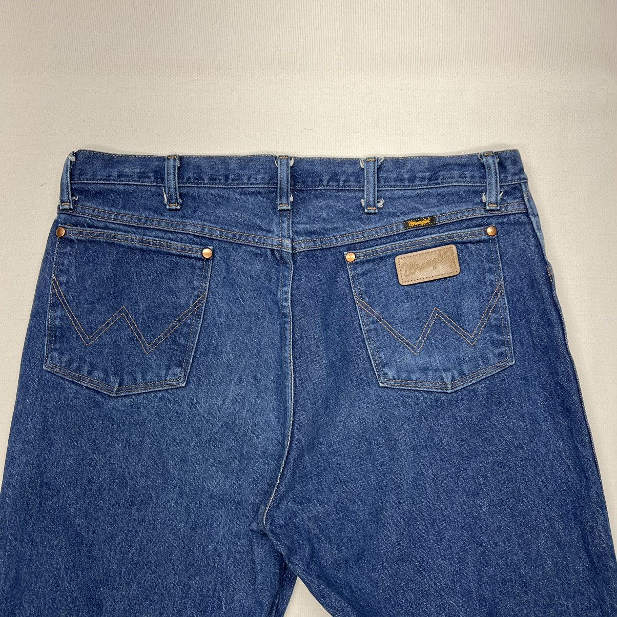 Wrangler Wrangler Jeans Blue Cowboy Cut Slim Denim Western 936DEN Size US 40 / EU 56 - 9 Thumbnail