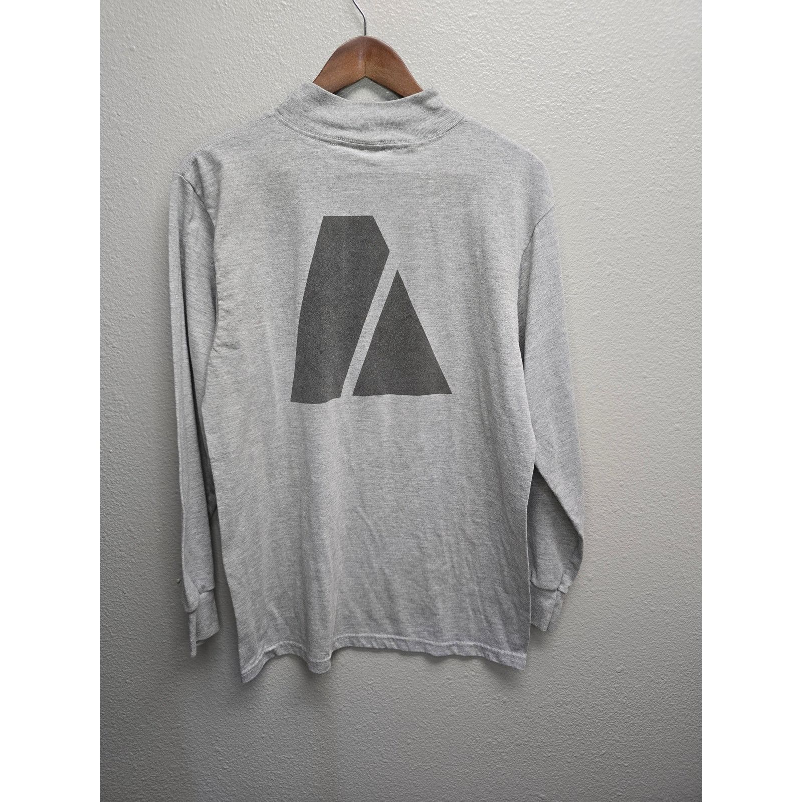 Vintage Army Long Sleeve Shirt PT Training Mock Neck Gray S Tee Size US S / EU 44-46 / 1 - 5 Thumbnail