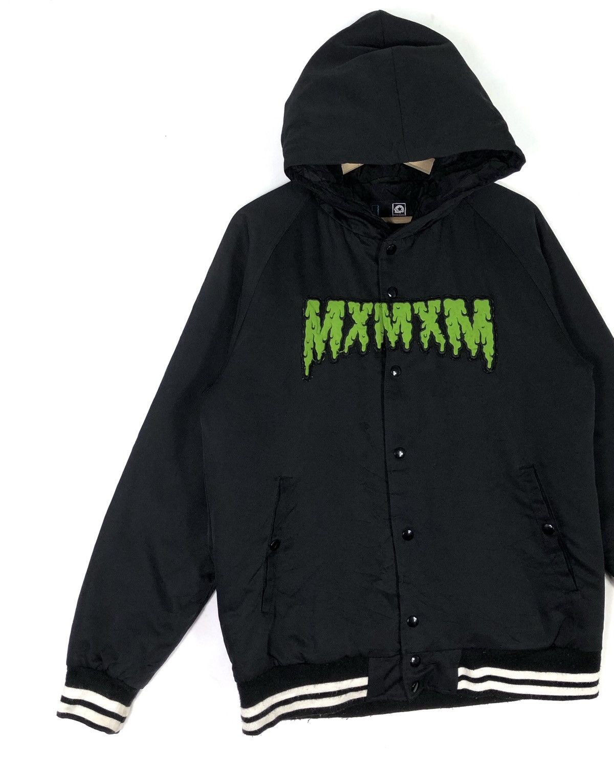 Japanese Brand RARE🔥JAPAN STREETWEAR MAGICAL MOSH MISFITS HOODED VARSITY Size US L / EU 52-54 / 3 - 6 Thumbnail