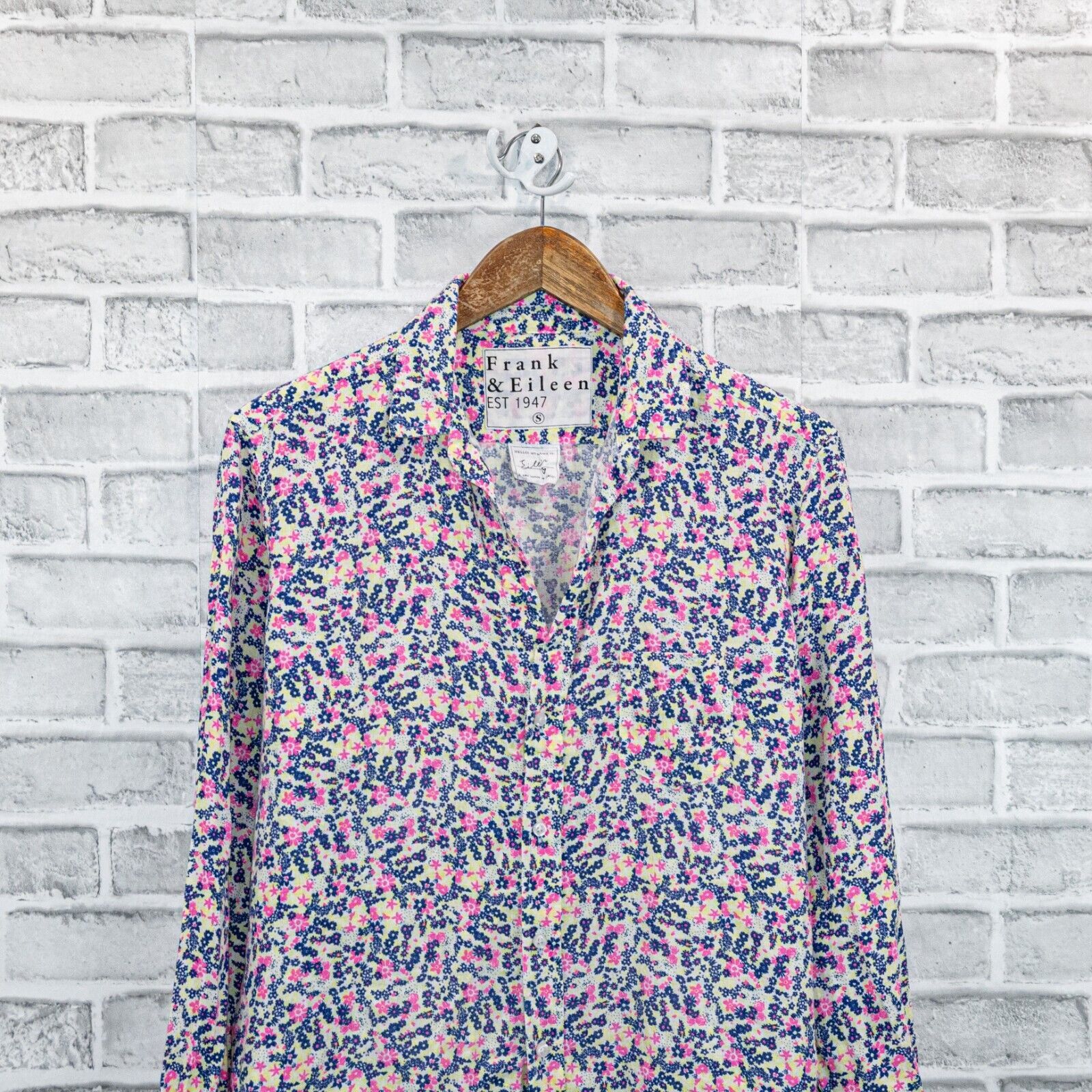 Frank & Eileen Frank & Eileen Linen Button up EILEEN Shirt Floral Small Size S / US 4 / IT 40 - 11 Thumbnail