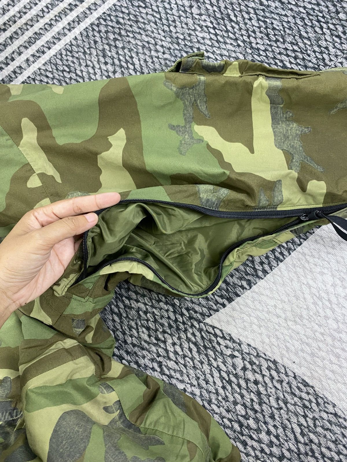 Vintage Vintage ISRATEX NATO Woodland Camouflage Jacket Size US XL / EU 56 / 4 - 9 Thumbnail