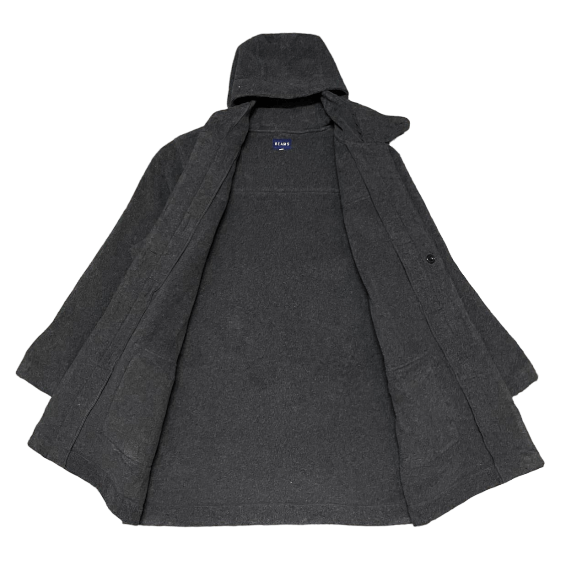 Beams Plus Vintage Beams x Polartec Duffle Hooded Coat Size US L / EU 52-54 / 3 - 6 Thumbnail