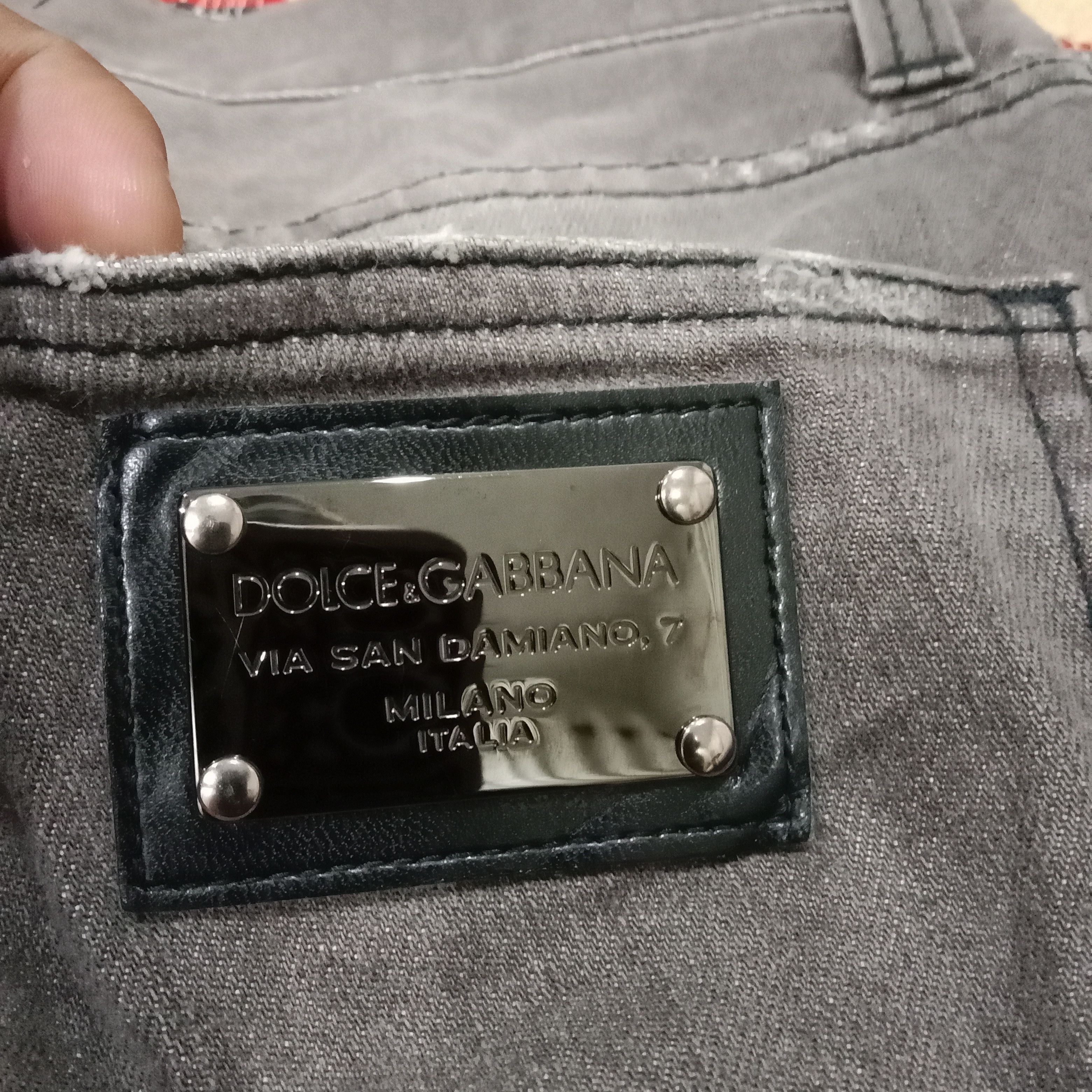 Dolce & Gabbana Dolce and Gabbana jeans pants distressed woman 31 Size 31" - 4 Thumbnail