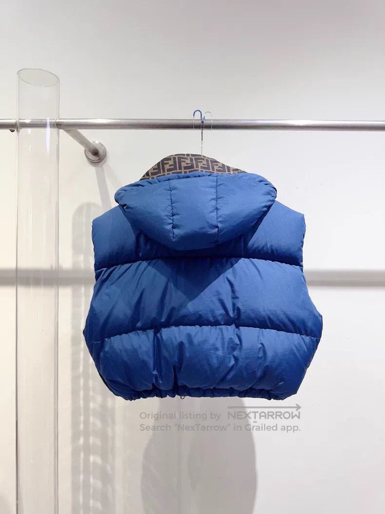 Fendi Fendi Logo Print Puffer Vest Size M / US 6-8 / IT 42-44 - 5 Thumbnail