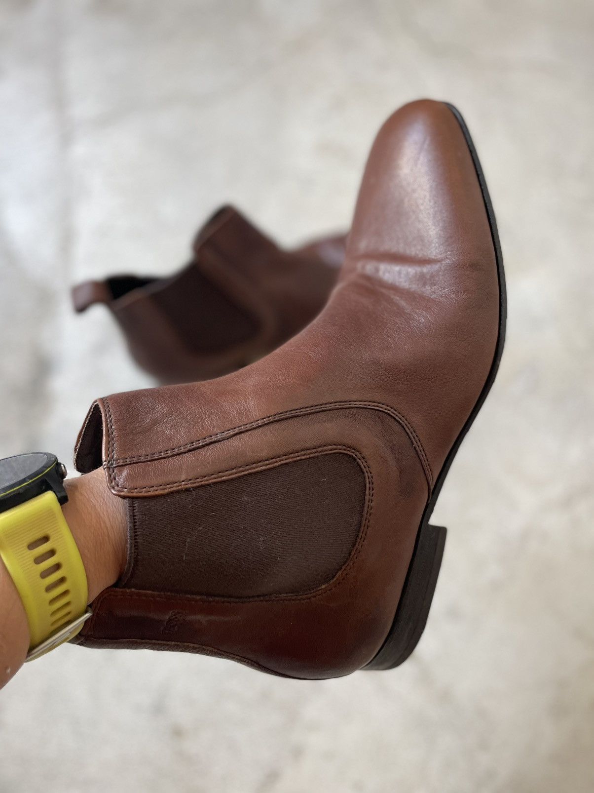 Hugo Boss Hugo Boas Chelsea boots with leather soles Size US 7 / EU 40 - 3 Thumbnail