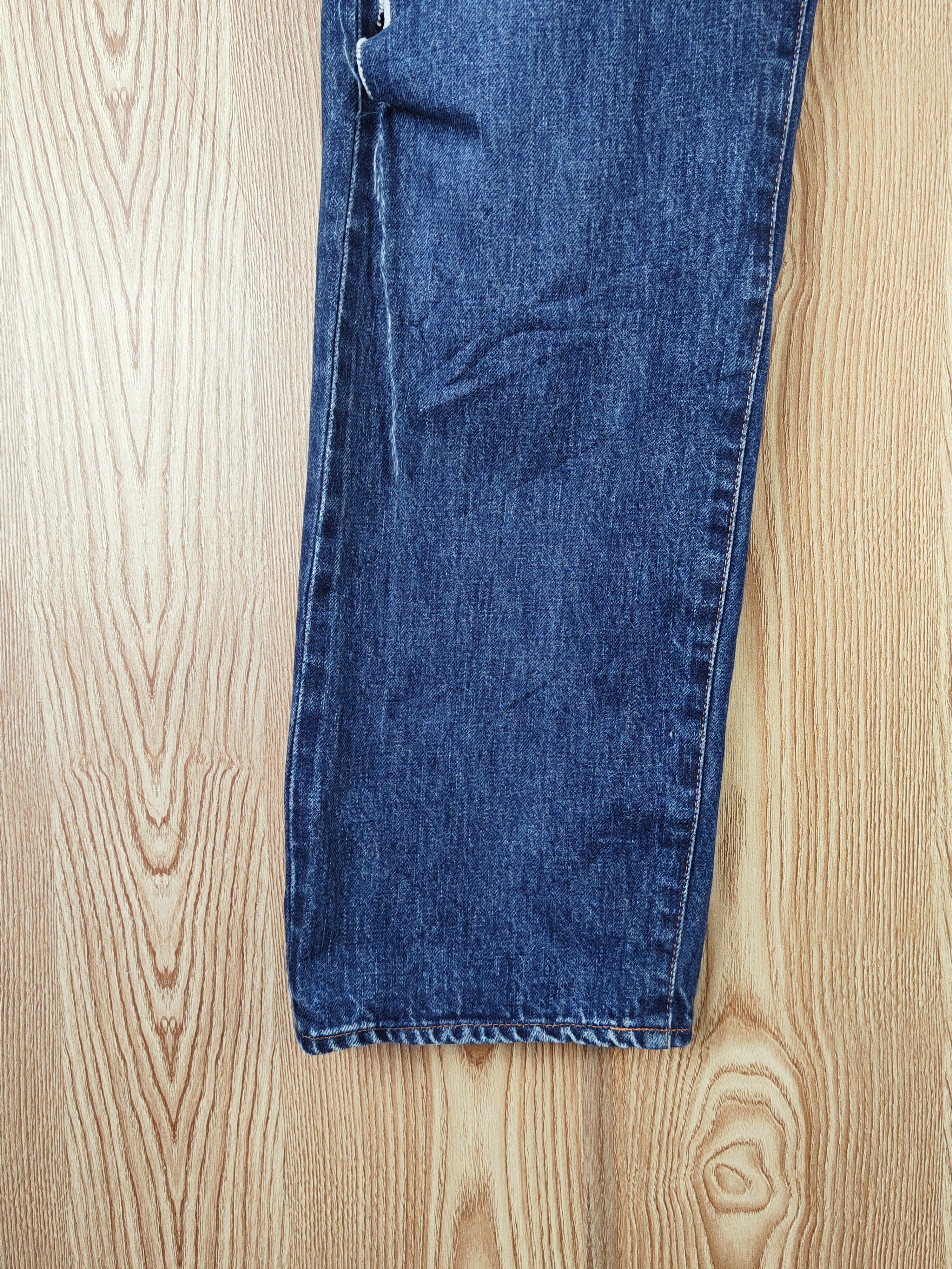 READYMADE DL Unused Readymade Distressed Ripped selvedge Jeans #S2699 Size US 33 - 4 Thumbnail
